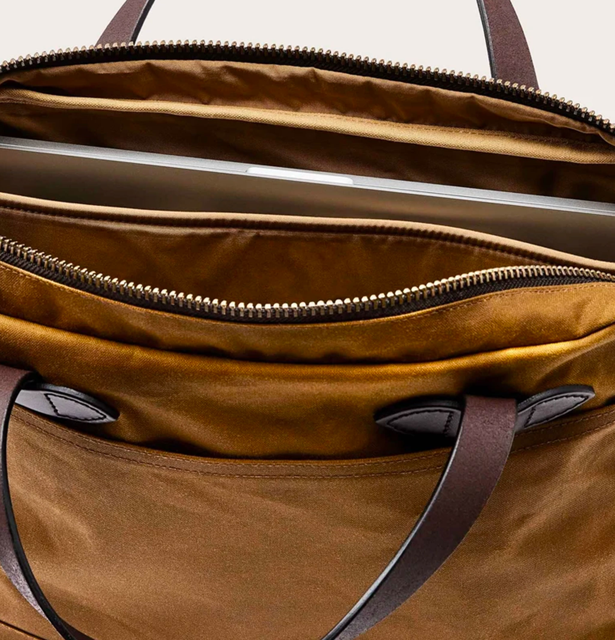 Filson Tin Cloth Compact Briefcase Tan