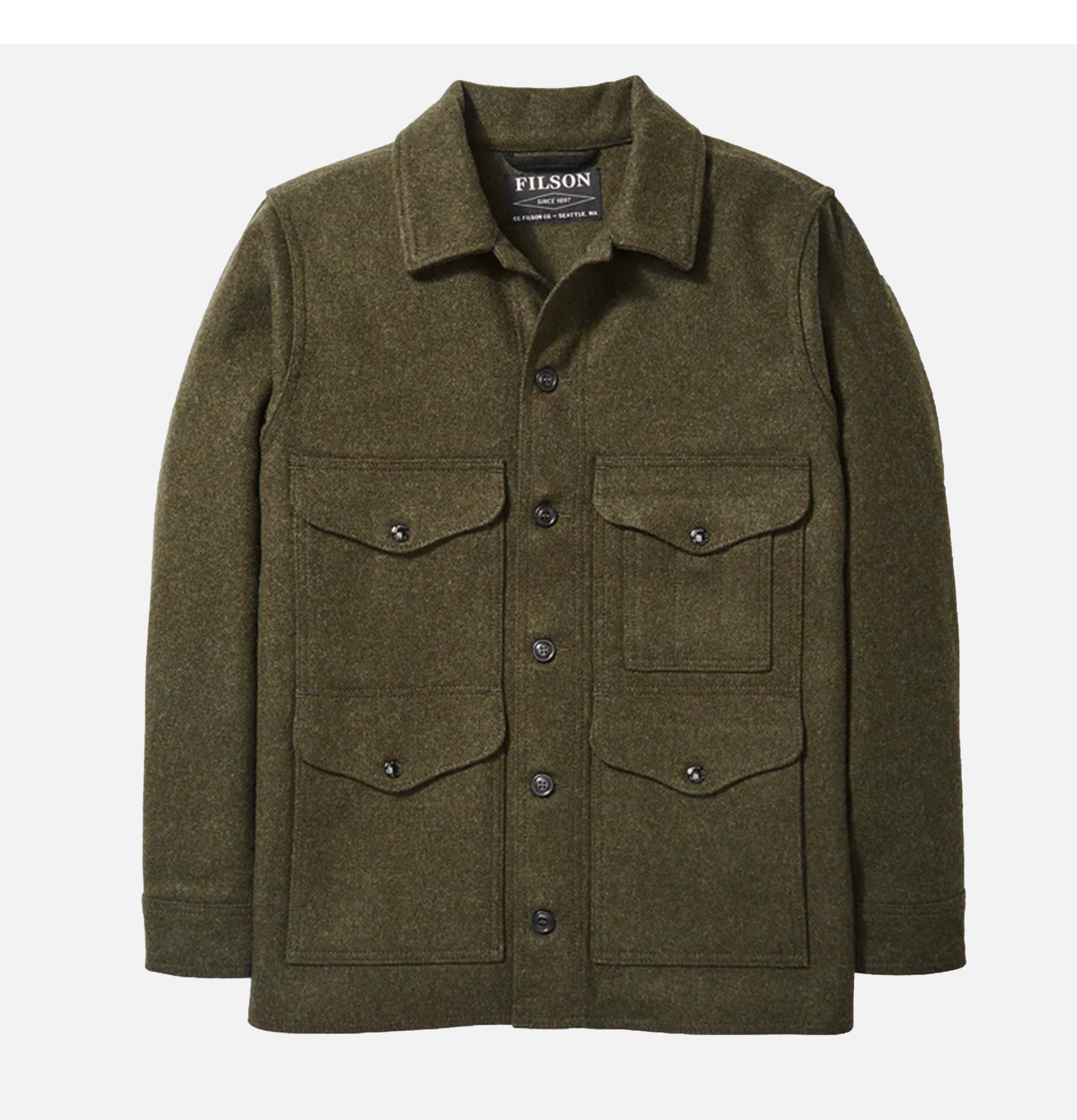Filson Mackinaw Cruiser Jacket Forest Green