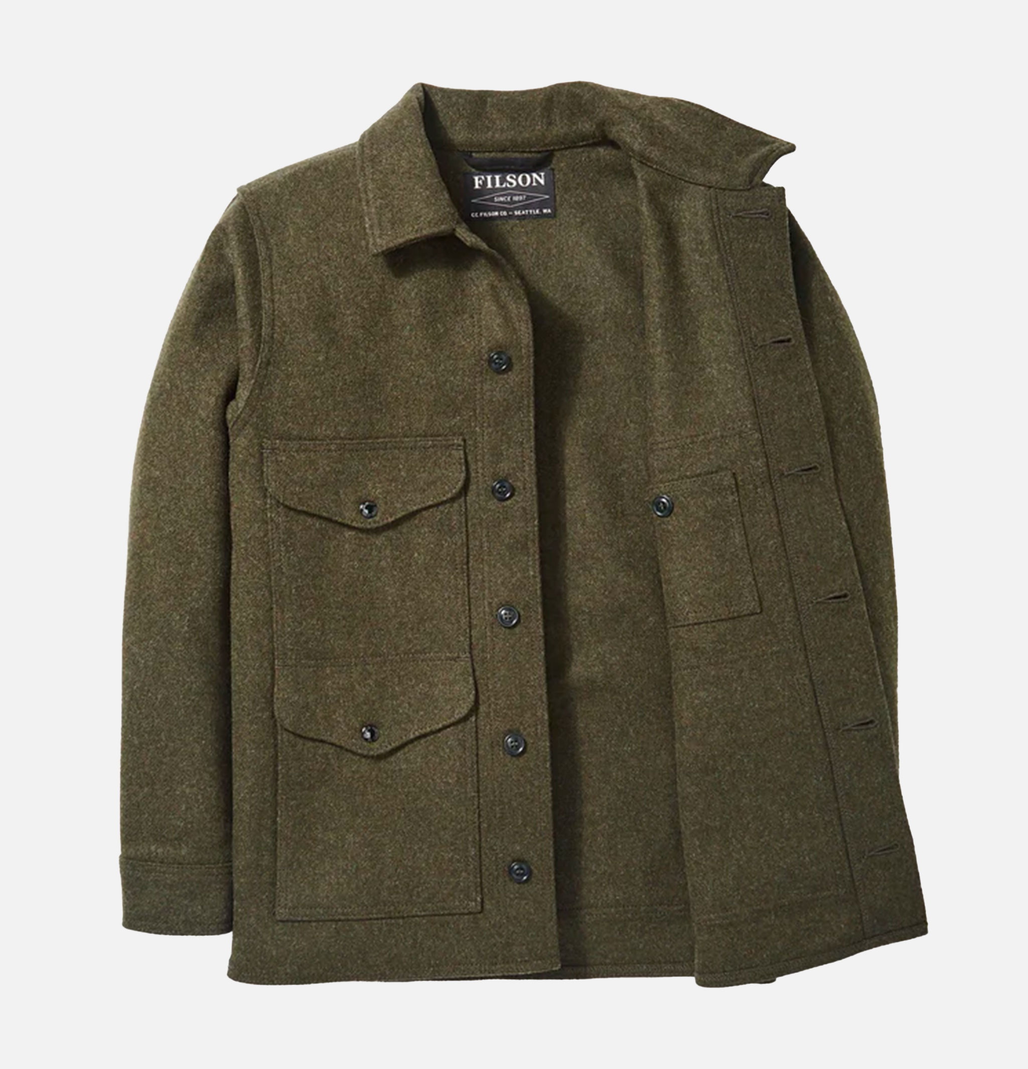 Filson Mackinaw Cruiser Jacket Forest Green