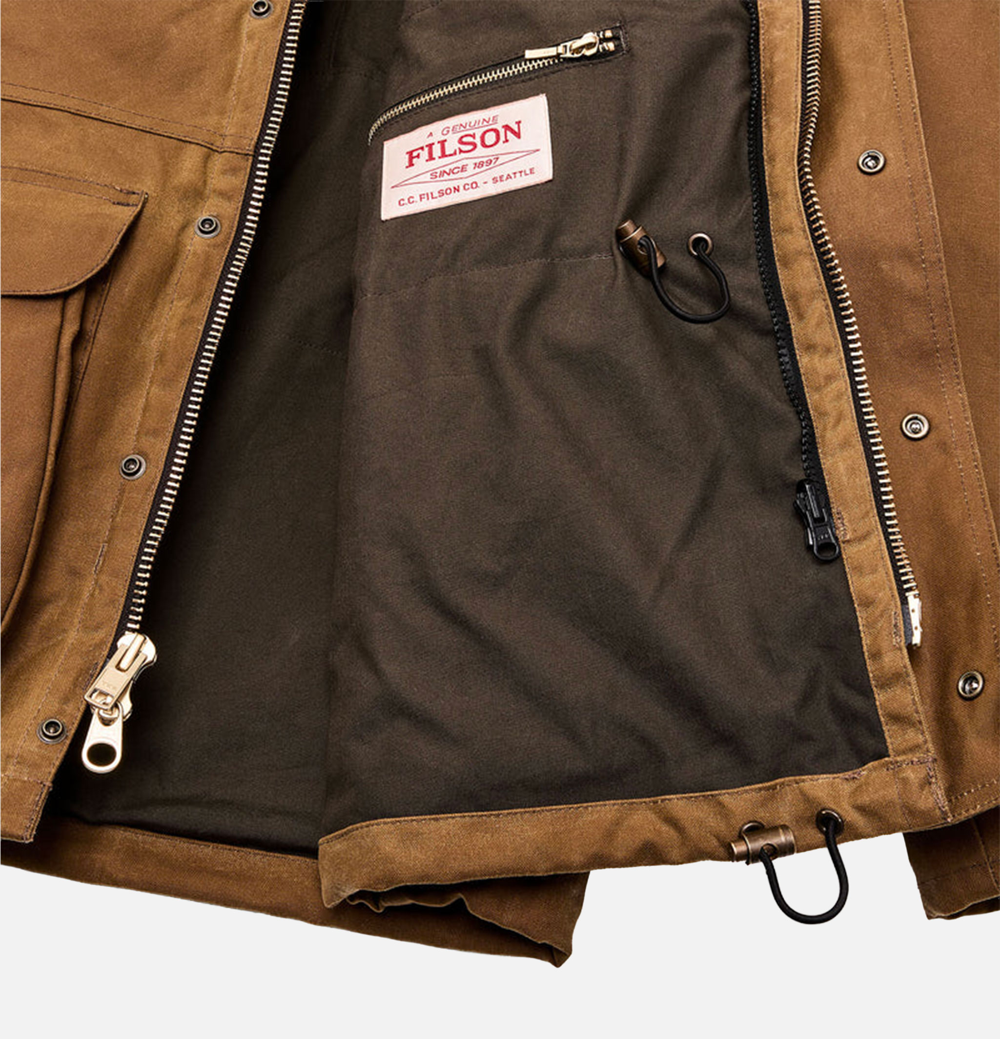 Filson Tin Cloth Field Tan Jacket