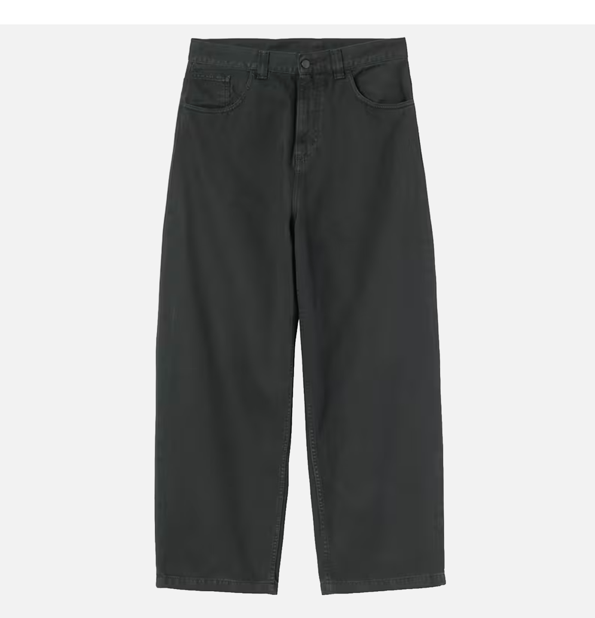 Carhartt WIP Brandon Pant Raven Stone Dyed
