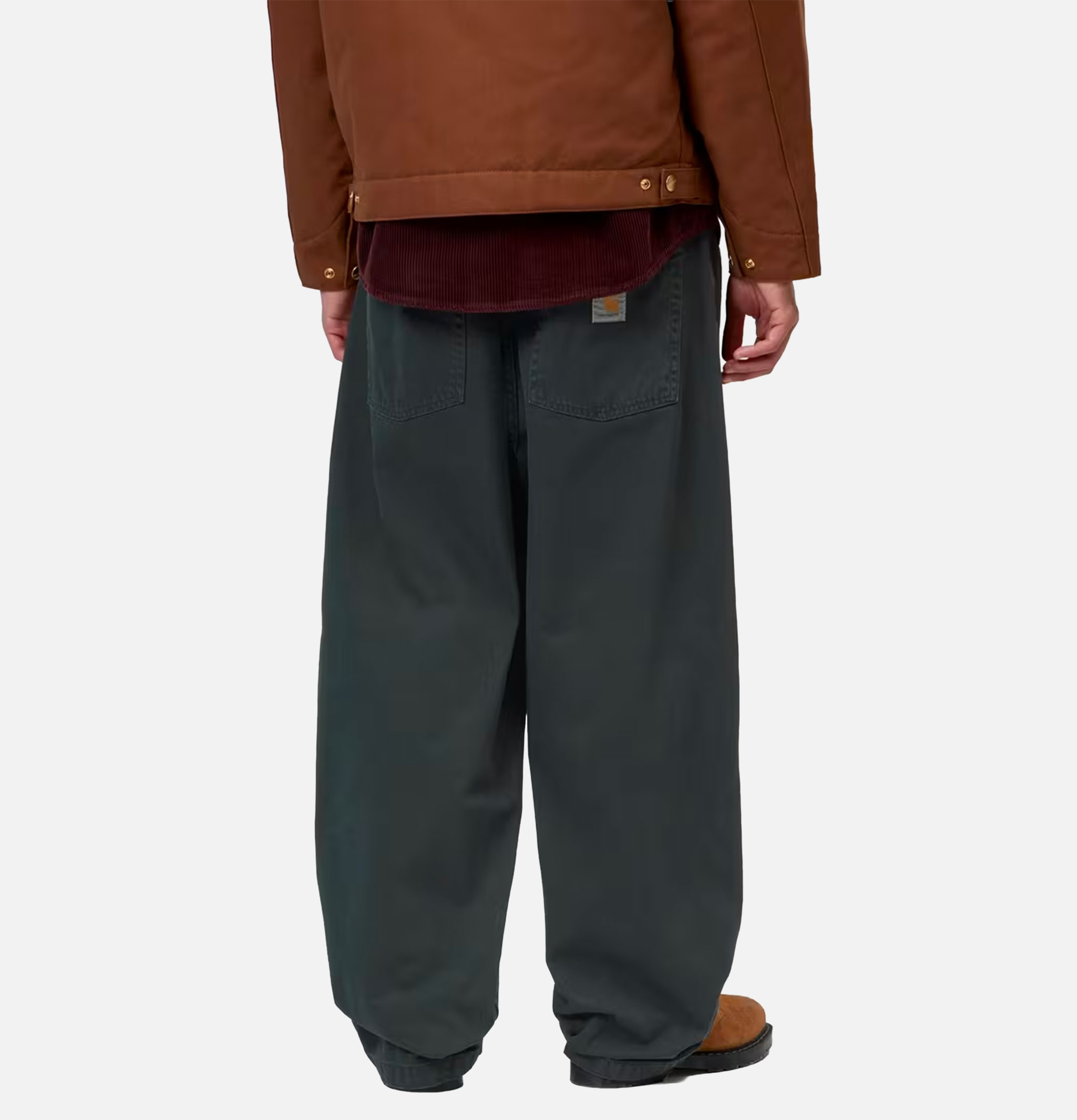 Carhartt WIP Brandon Pant Raven Stone Dyed
