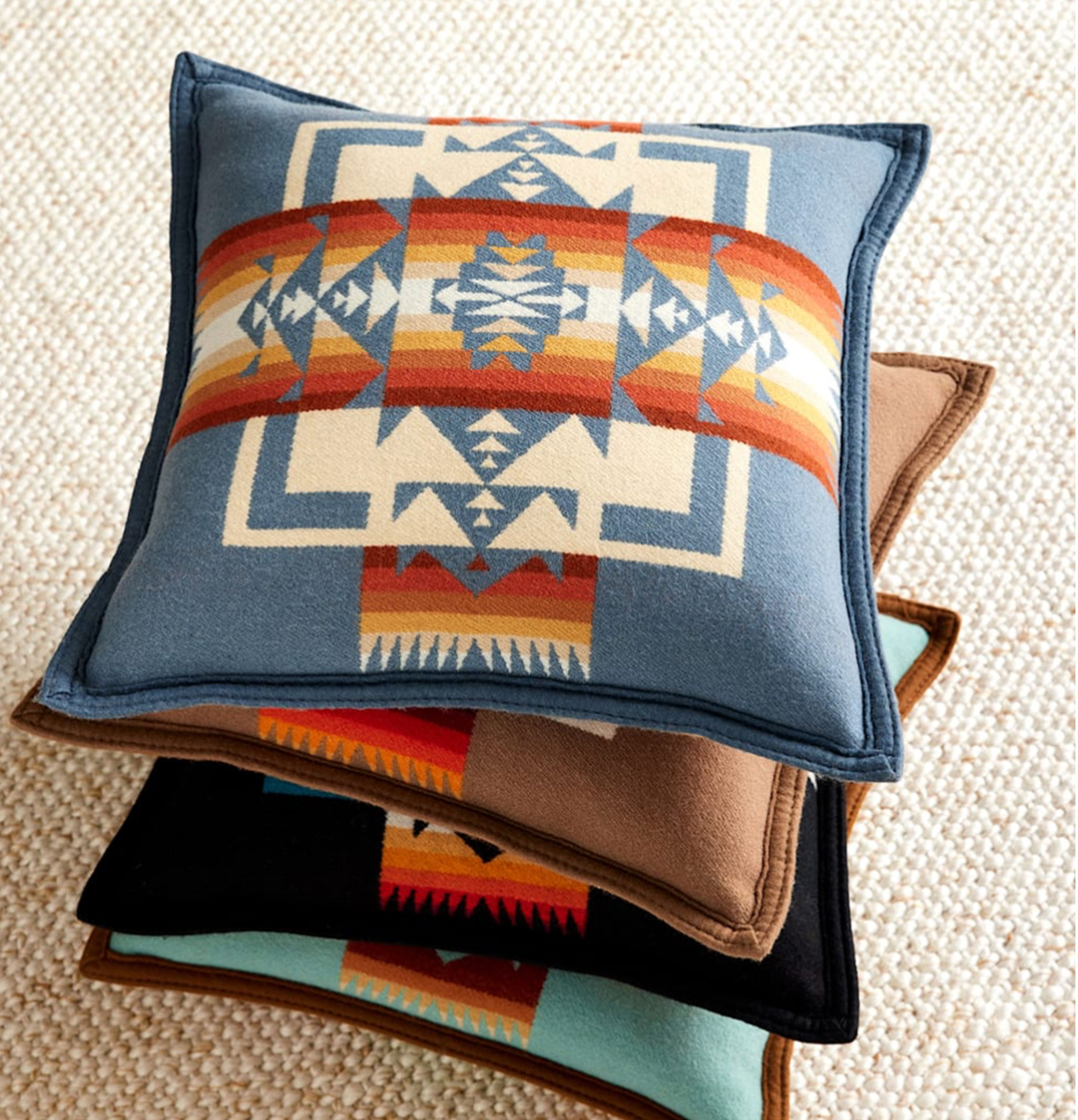 Pendleton Chief Joseph Pillow Slate Blue