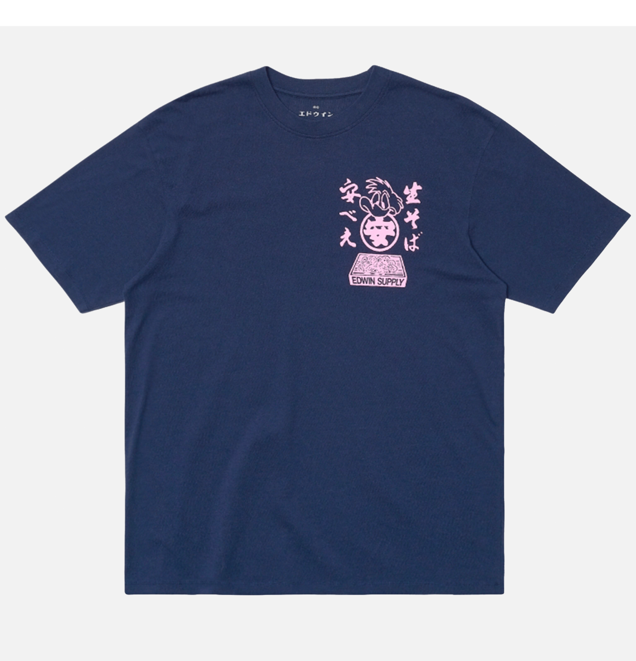T-shirt Edwin Soba Yasube Bleu