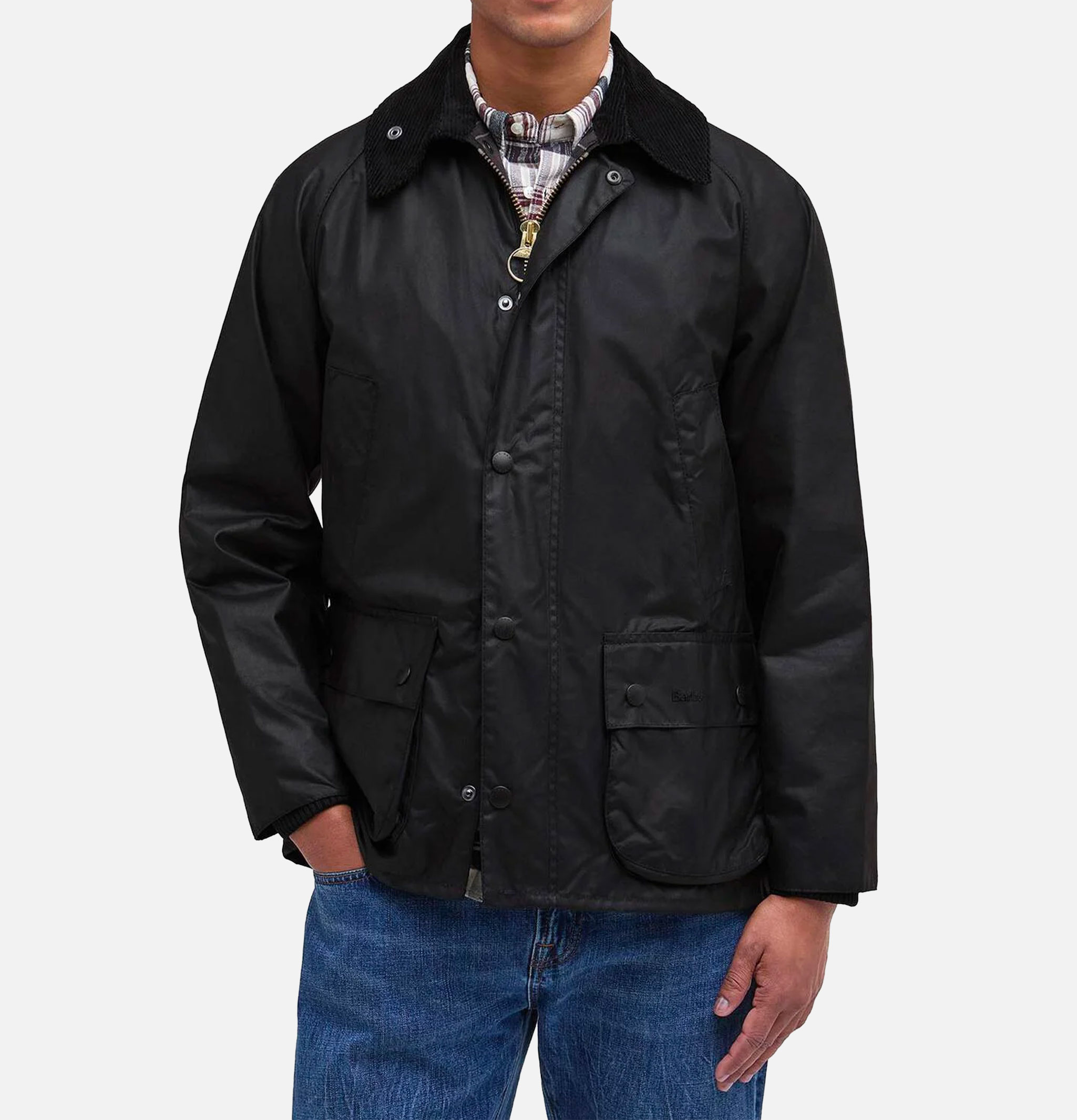 Barbour Bedale® Waxed Jacket in Black