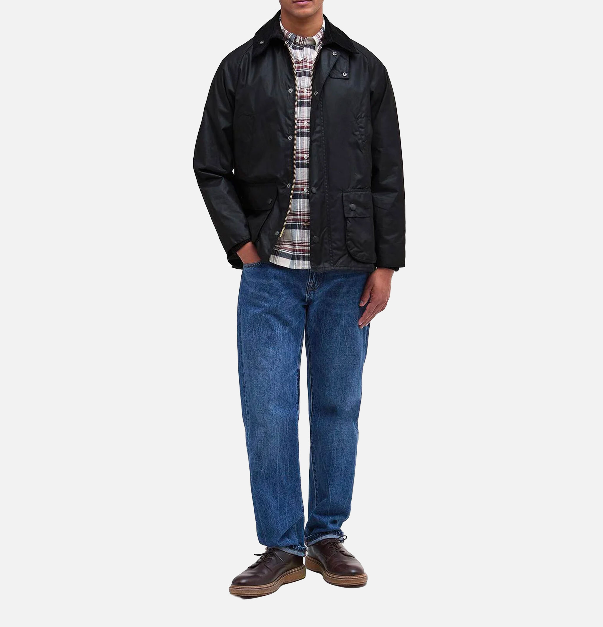 Barbour Bedale® Waxed Jacket in Black