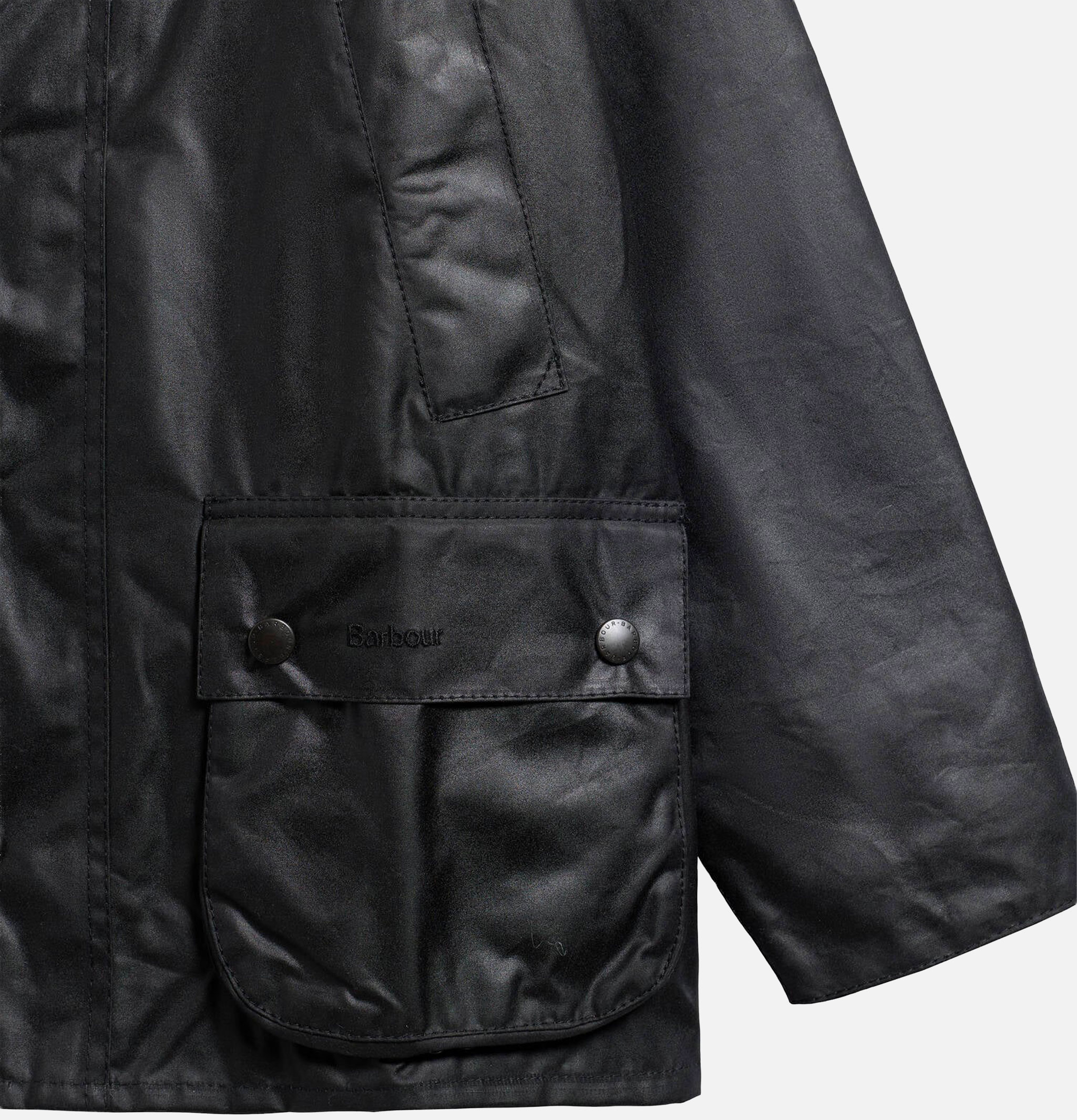 Barbour Bedale® Waxed Jacket in Black