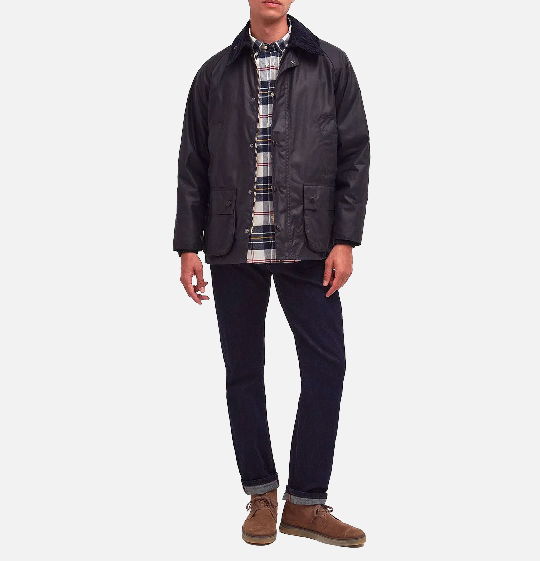 Barbour Bedale® Waxed Jacket in Navy
