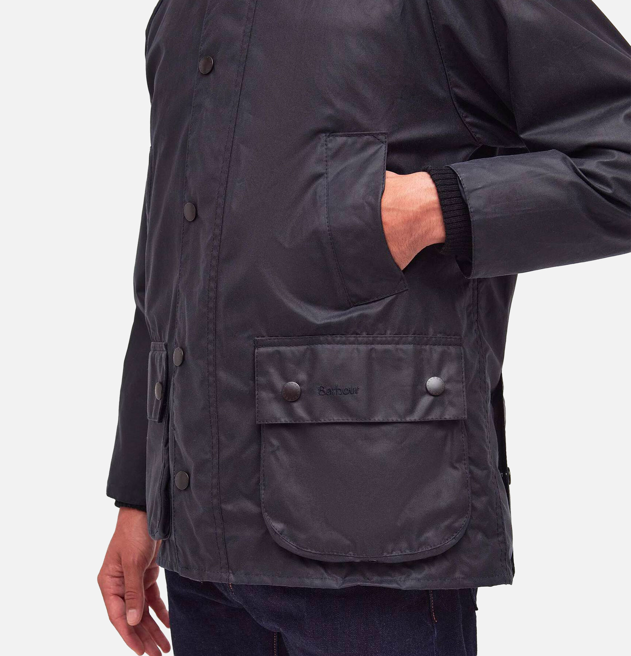Barbour Bedale® Waxed Jacket in Navy
