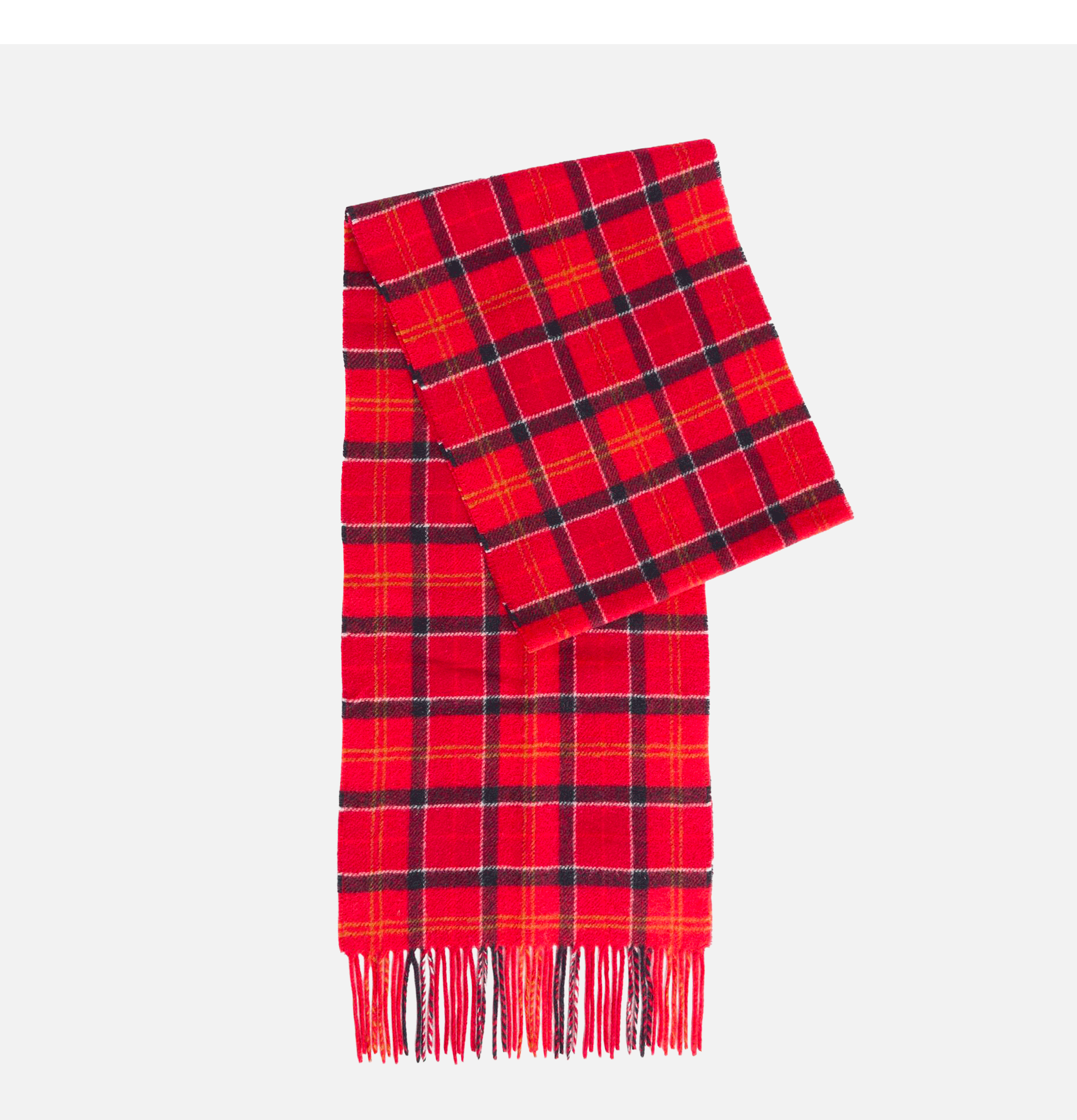 Barbour Tartan Lambswool Cardinal Tartan Scarf