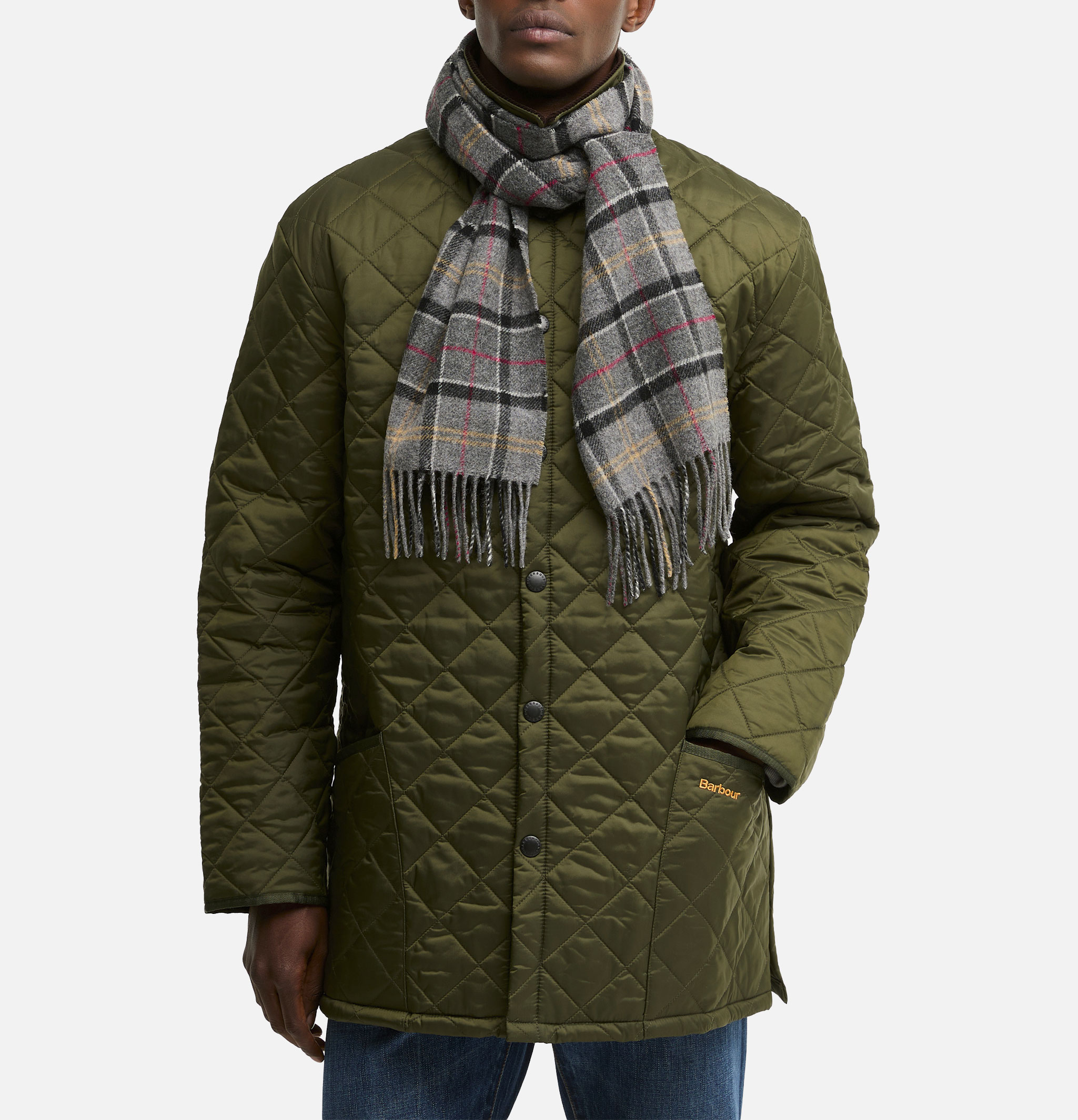 Barbour Écharpe Tartan Lambswool Modern