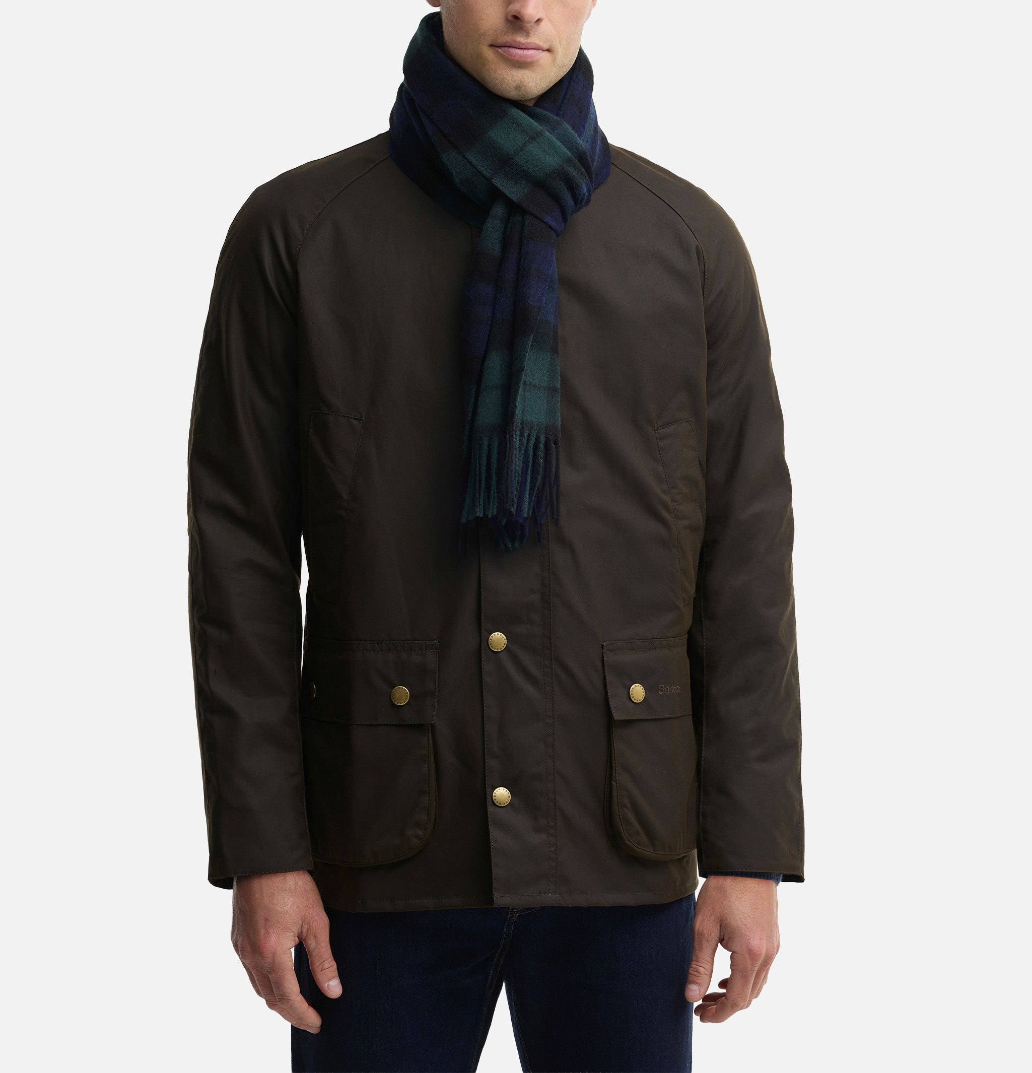 Barbour Écharpe New Check Tartan Black Watch