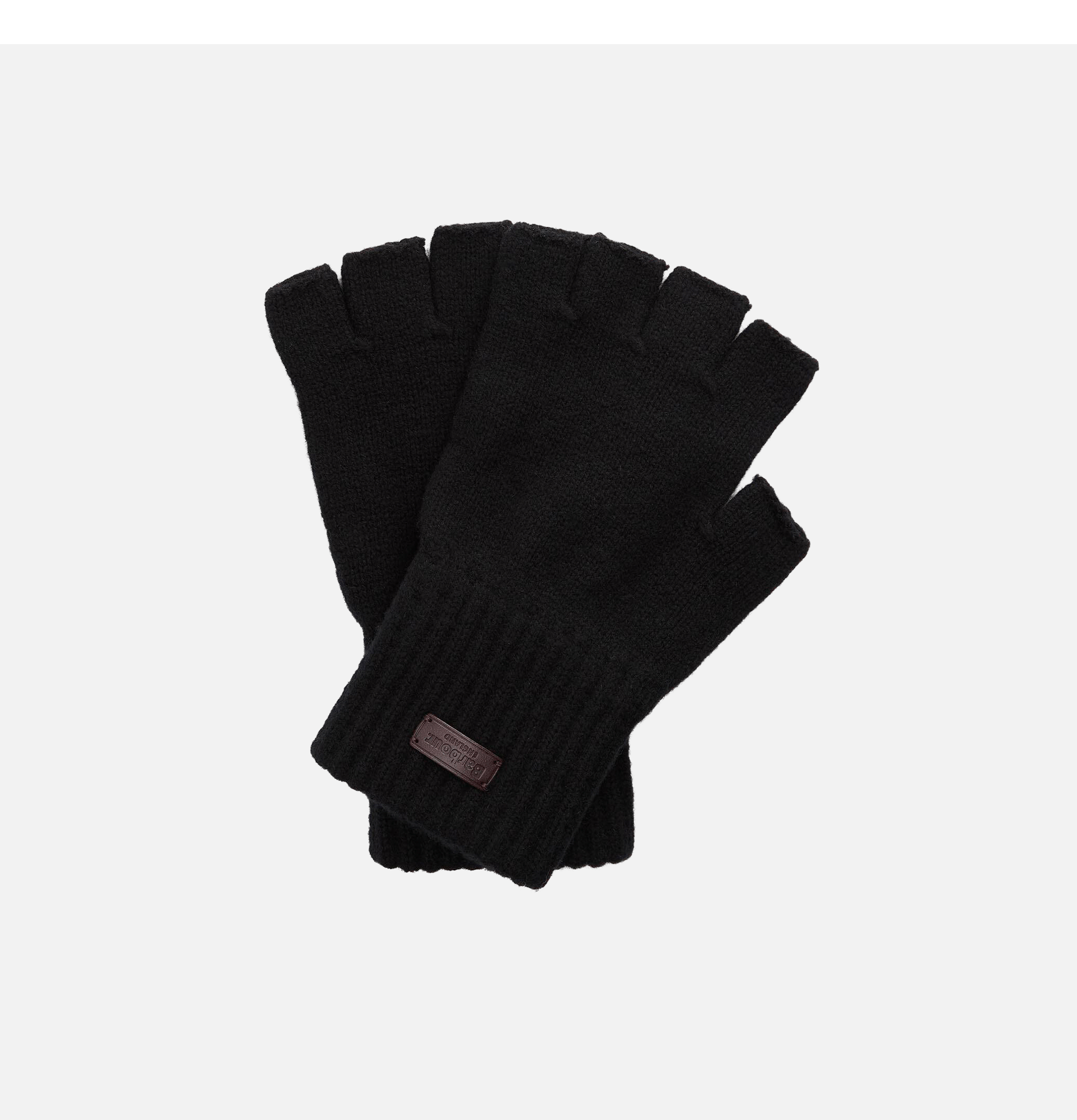 Barbour Gants Mitaines Heath Laine Noir