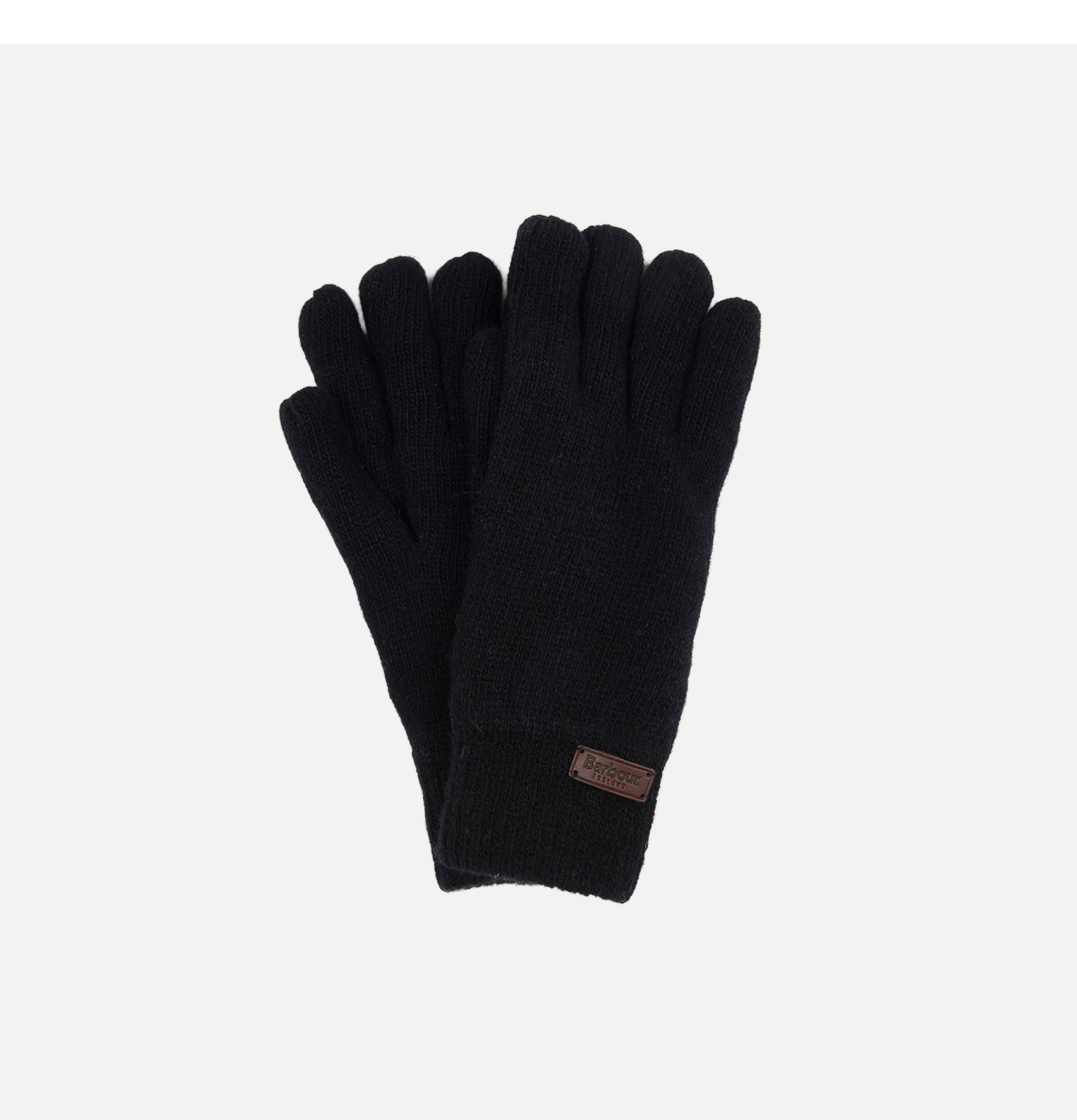 Barbour Carlton Black Gloves