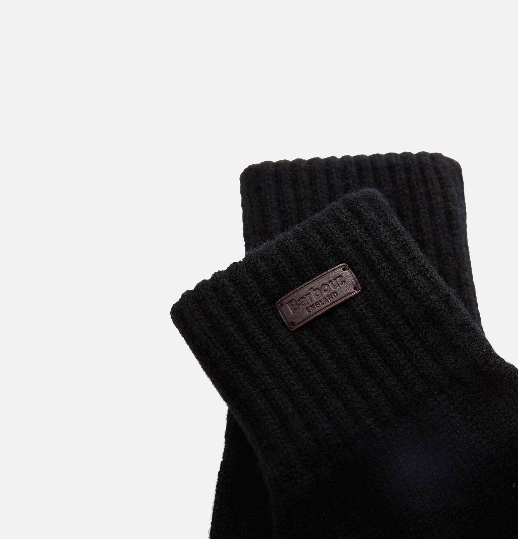 Barbour Carlton Black Gloves