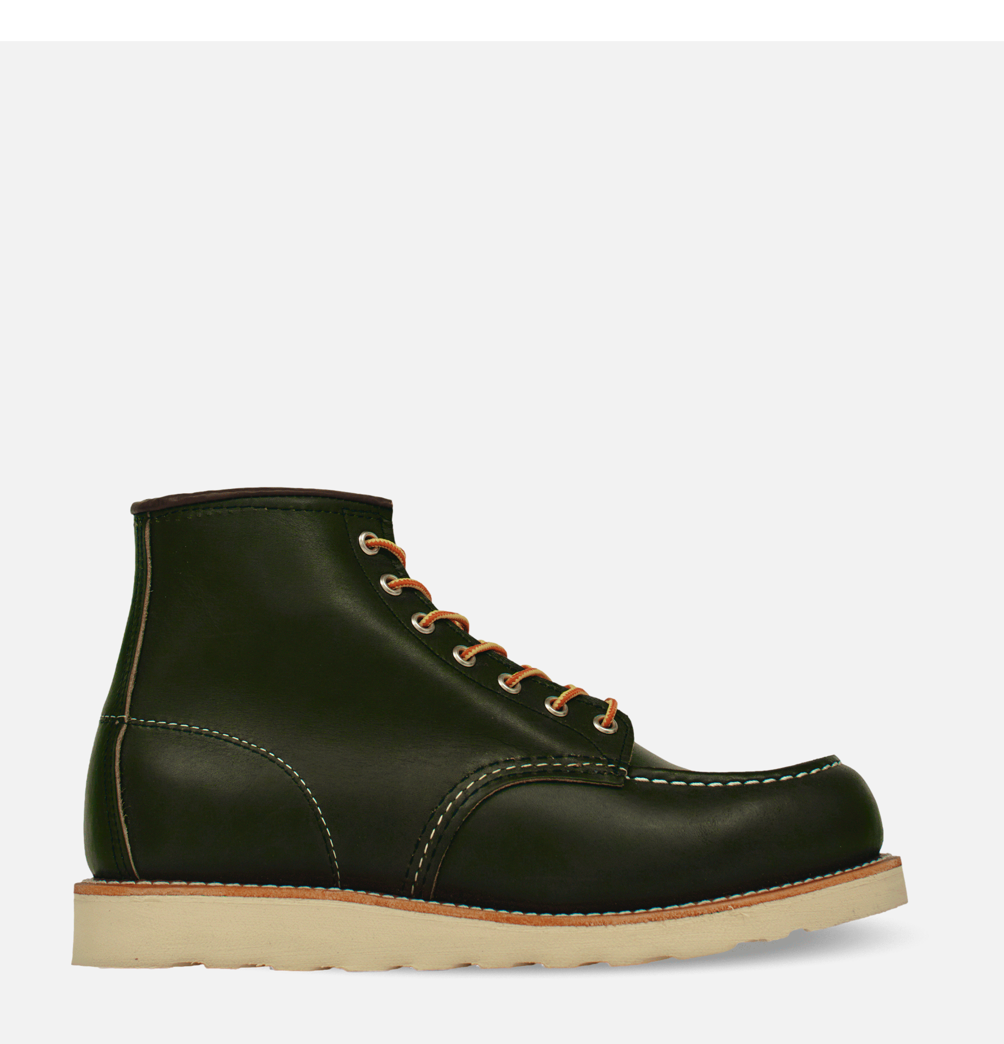 Red Wing 8180 Moc Toe Kangatan Green