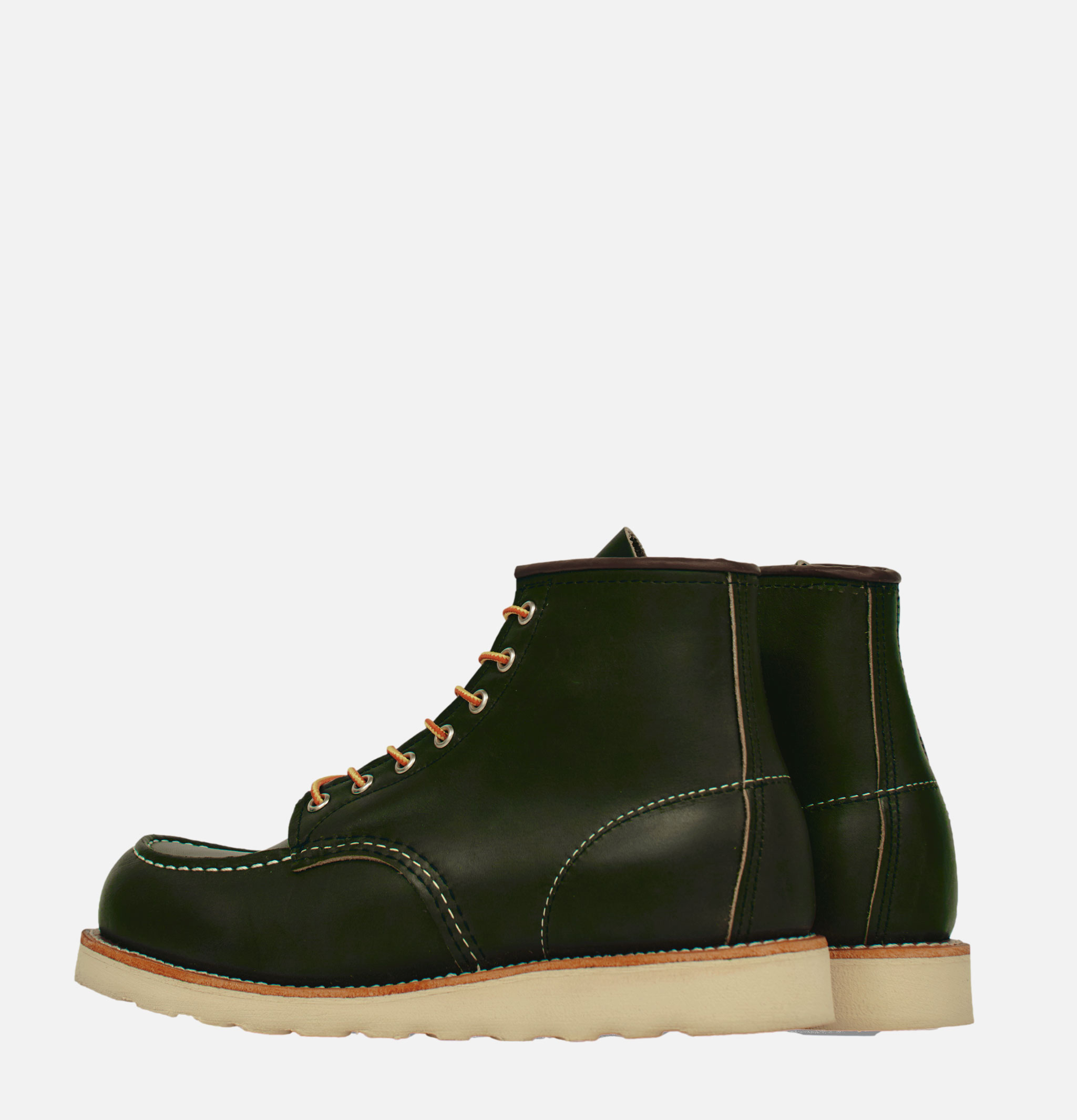 Red Wing 8180 Moc Toe Kangatan Green