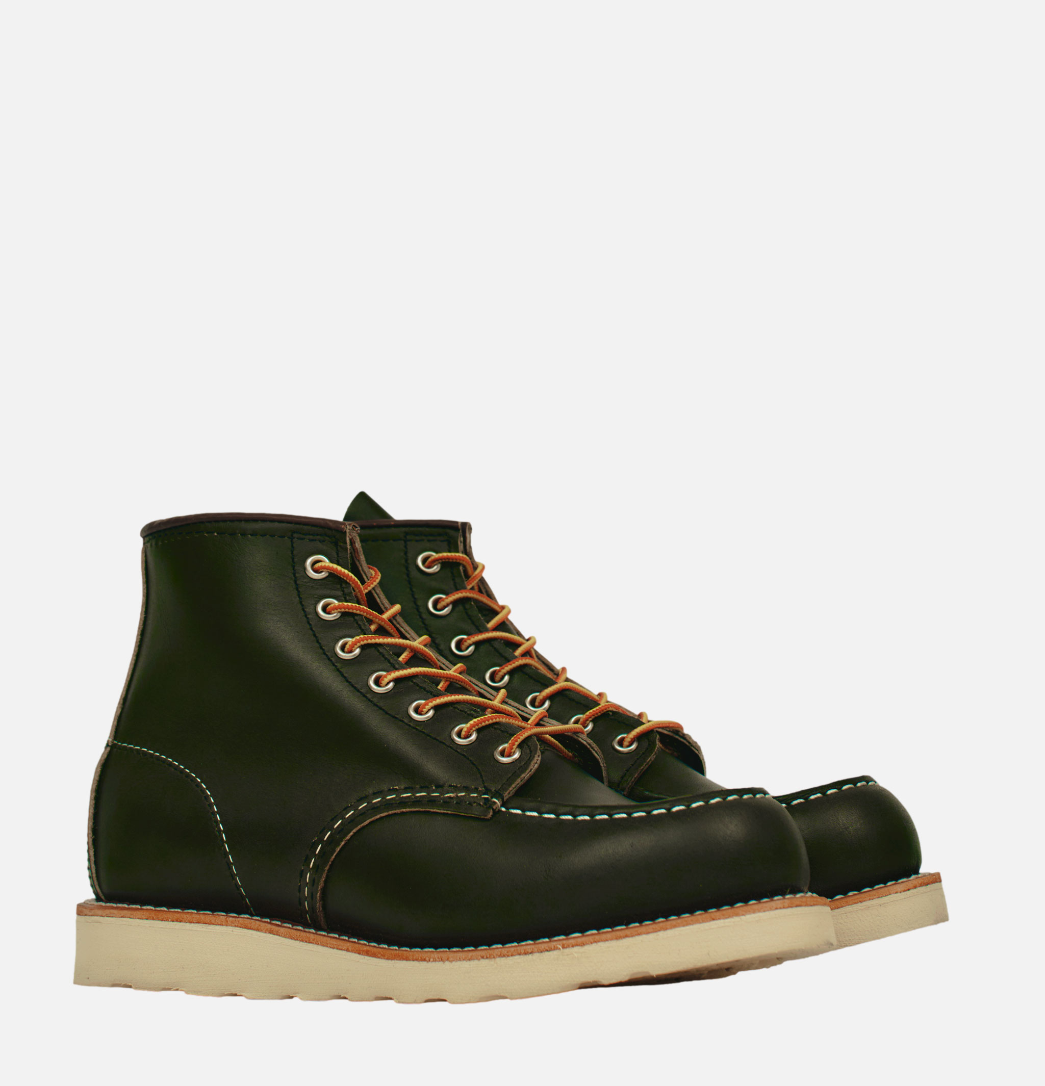 Red Wing 8180 Moc Toe Kangatan Green