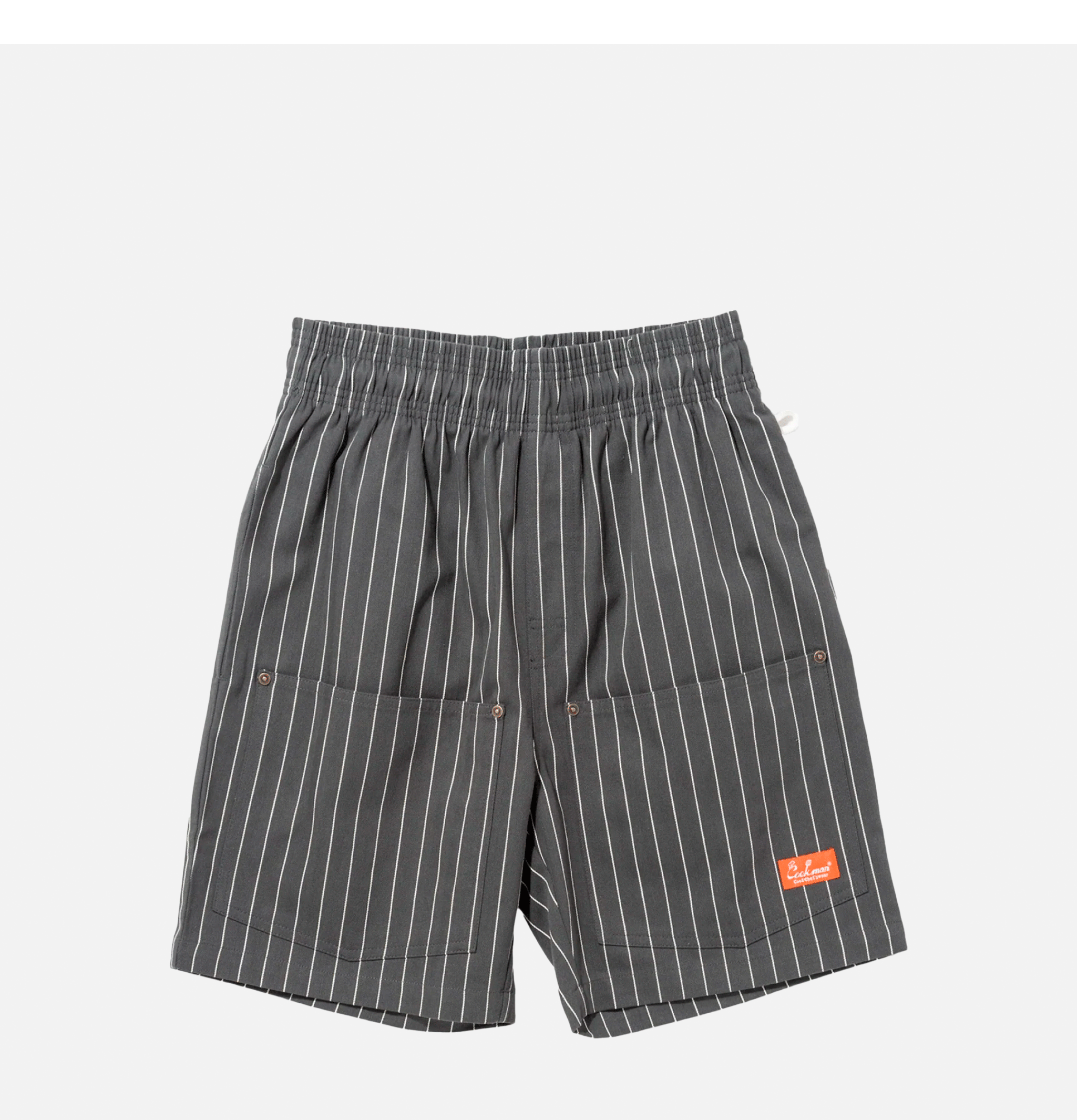 Cookman Short Front Pocket Charcoal