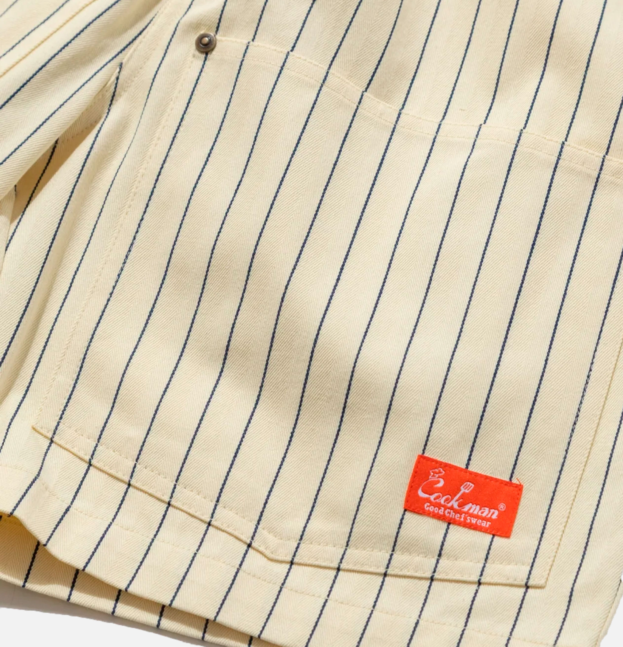 Cookman Short Front Pocket Cream