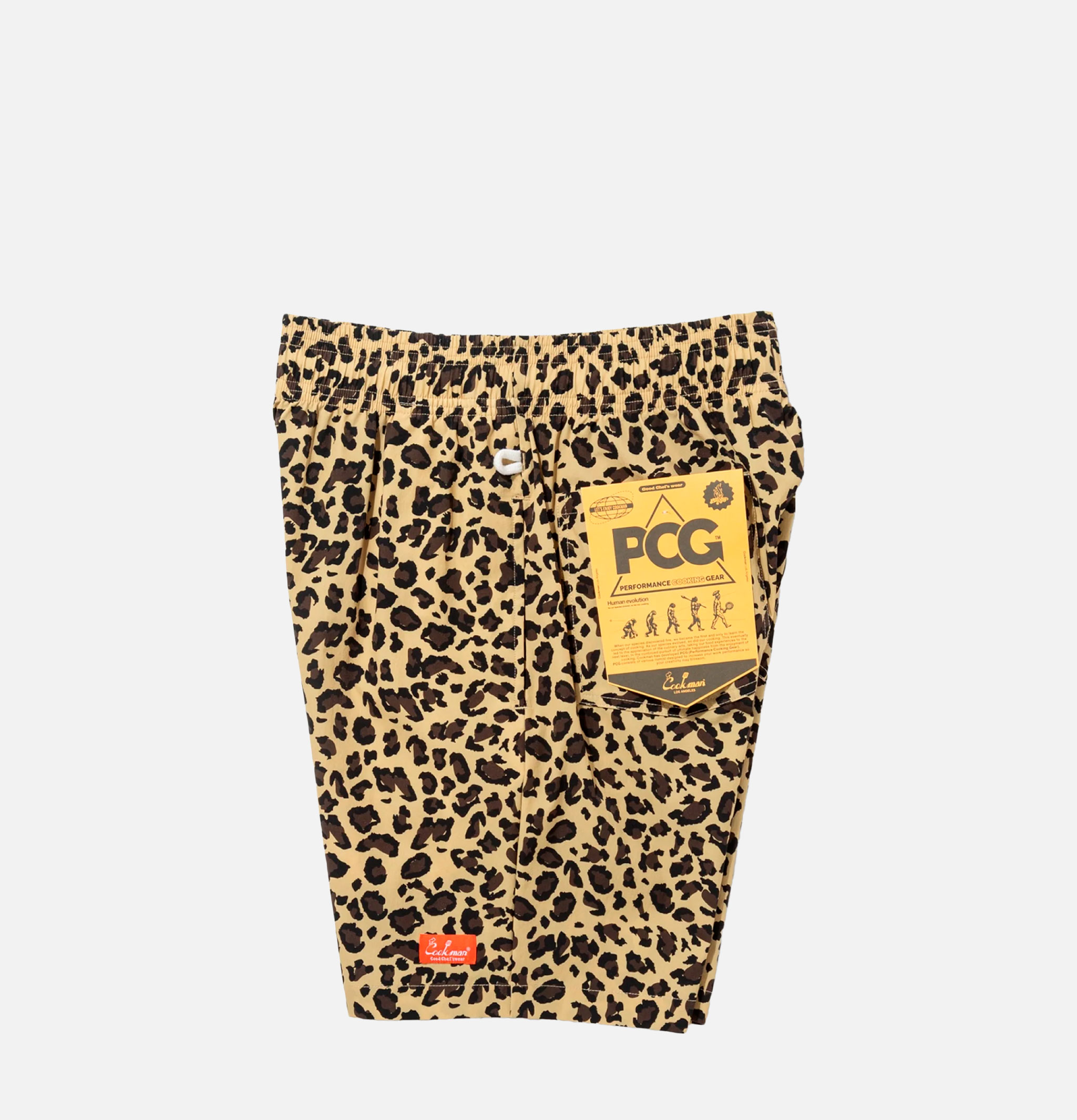 Cookman Chef Short Light Leopard