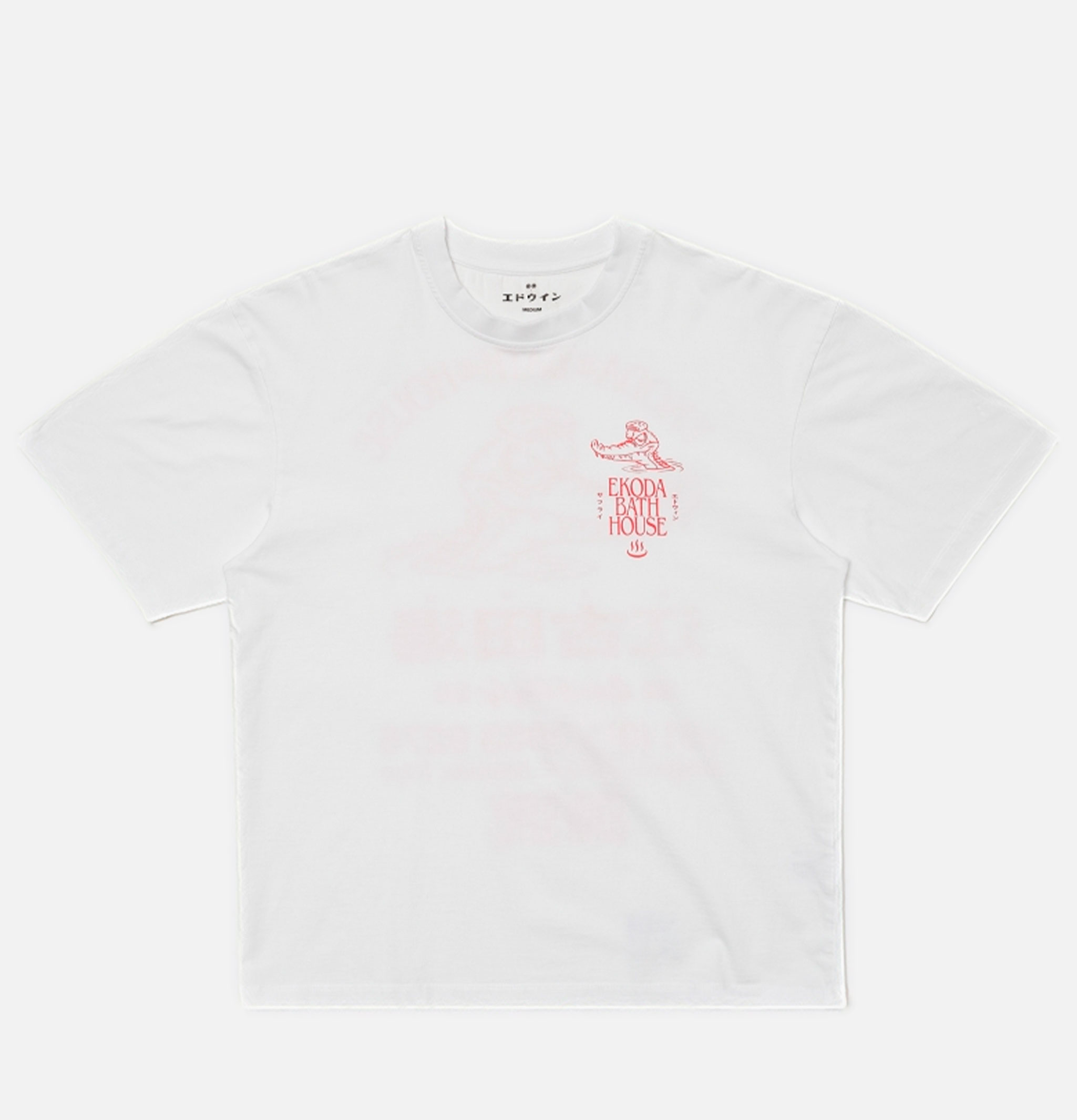 Edwin Ekoda Bath House White Tee