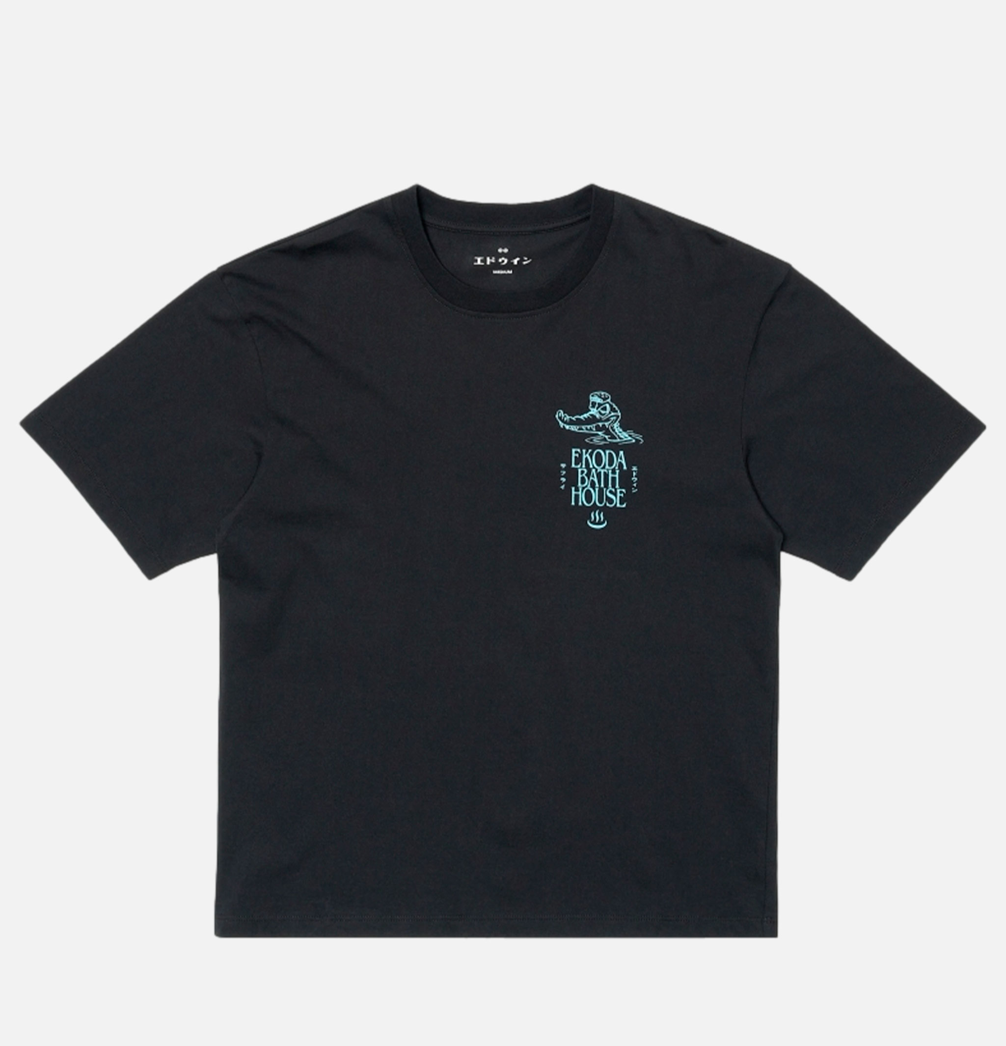 Edwin Ekoda Bath House Tee Black
