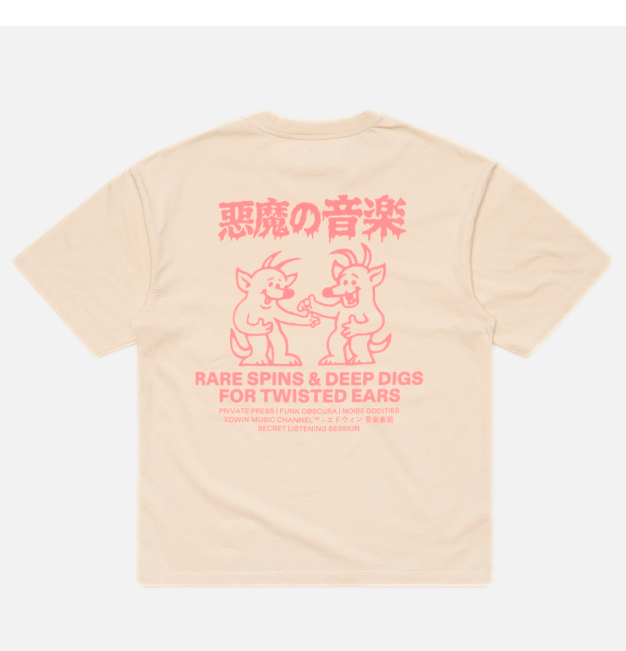 Edwin Rare Spins Tee Fog