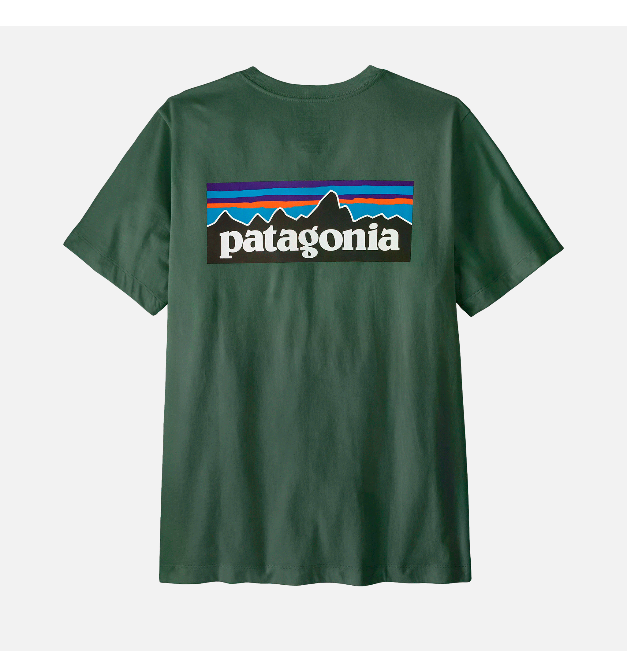 Patagonia P6 Logo T-shirt Canopy Green