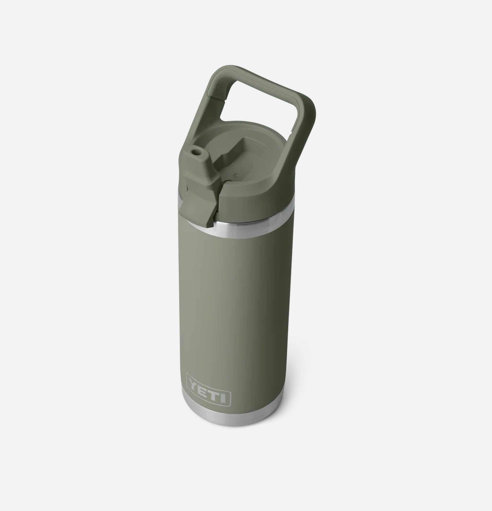 YETI Straw Rambler® 18 oz Water Bottle Pampa Green