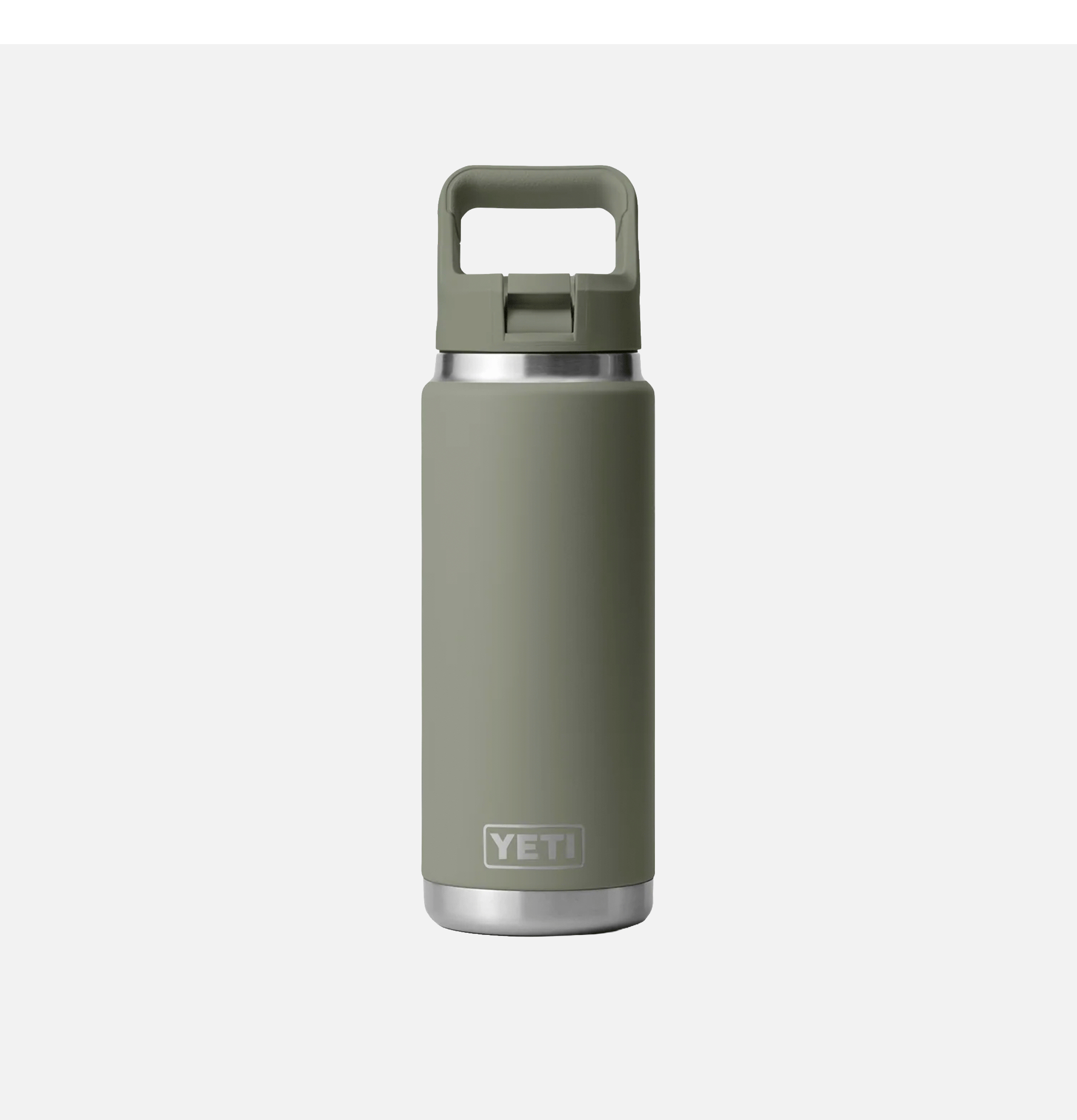 YETI Rambler® 26 oz Pampa Green Straw Bottle