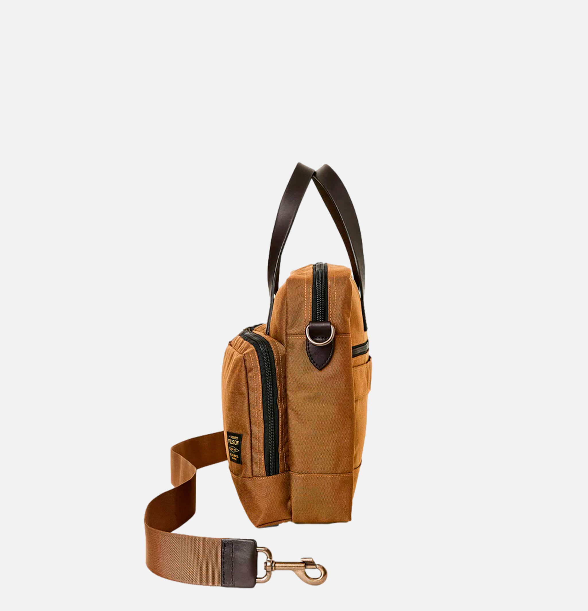 Filson Dryden Briefcase Whiskey