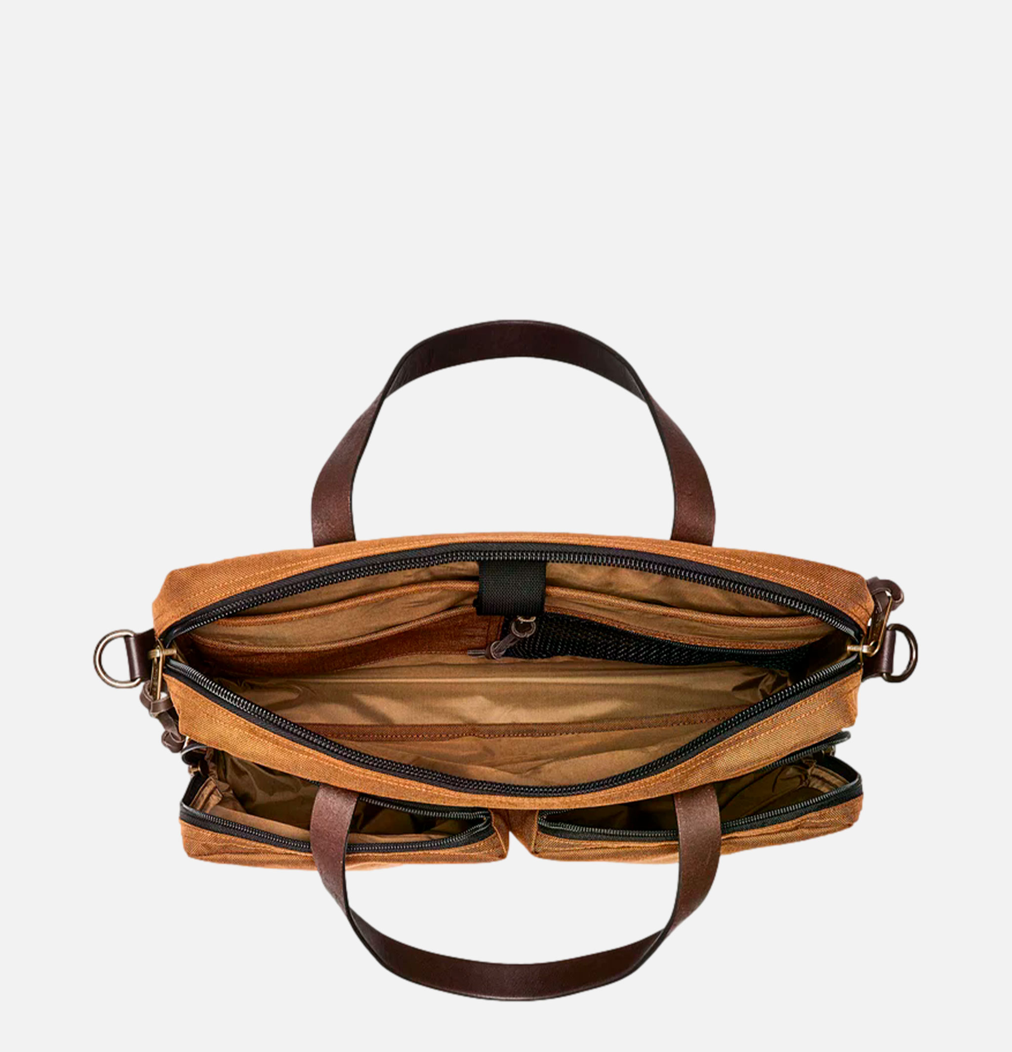 Filson Dryden Briefcase Whiskey