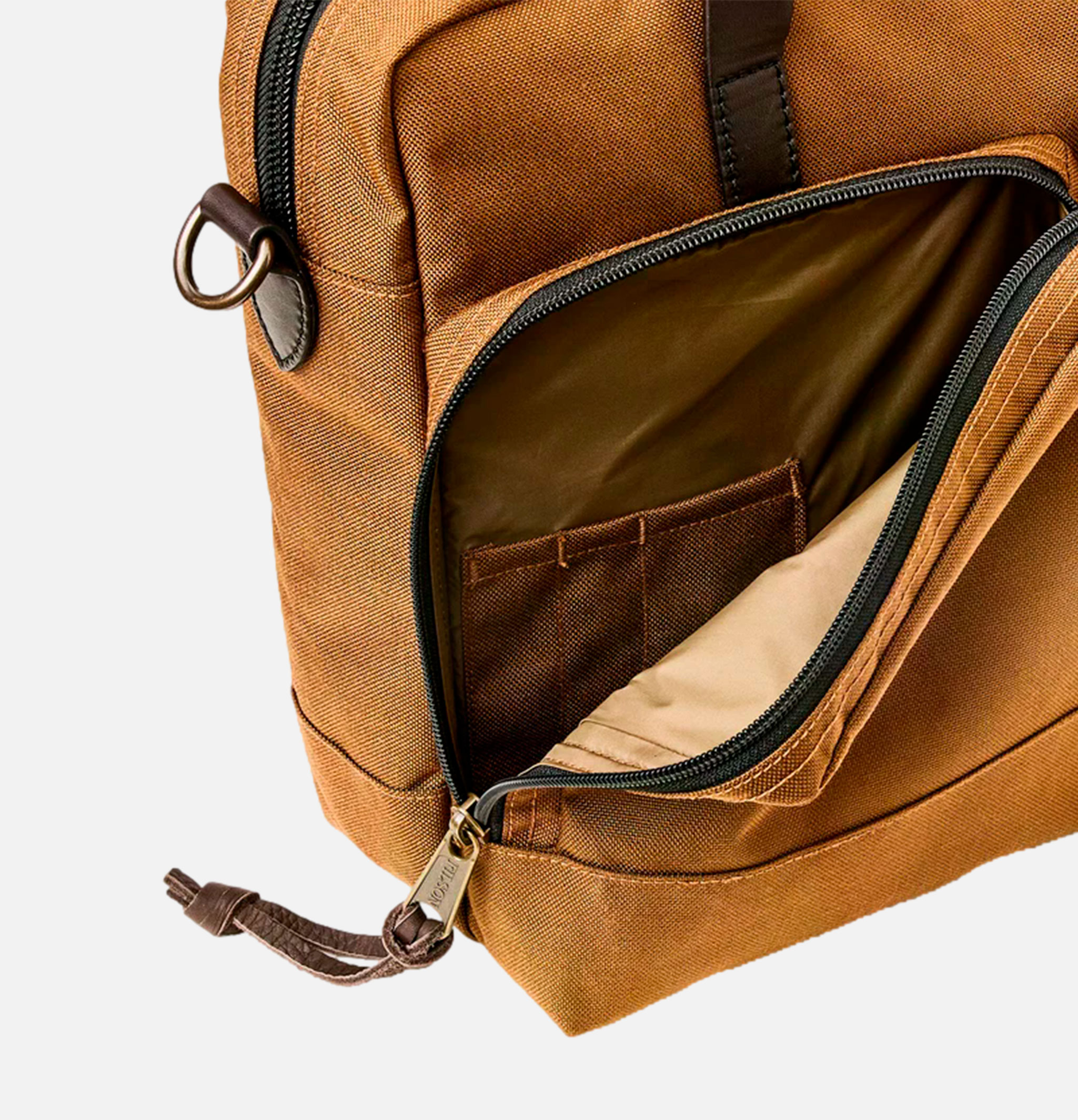 Filson Dryden Briefcase Whiskey