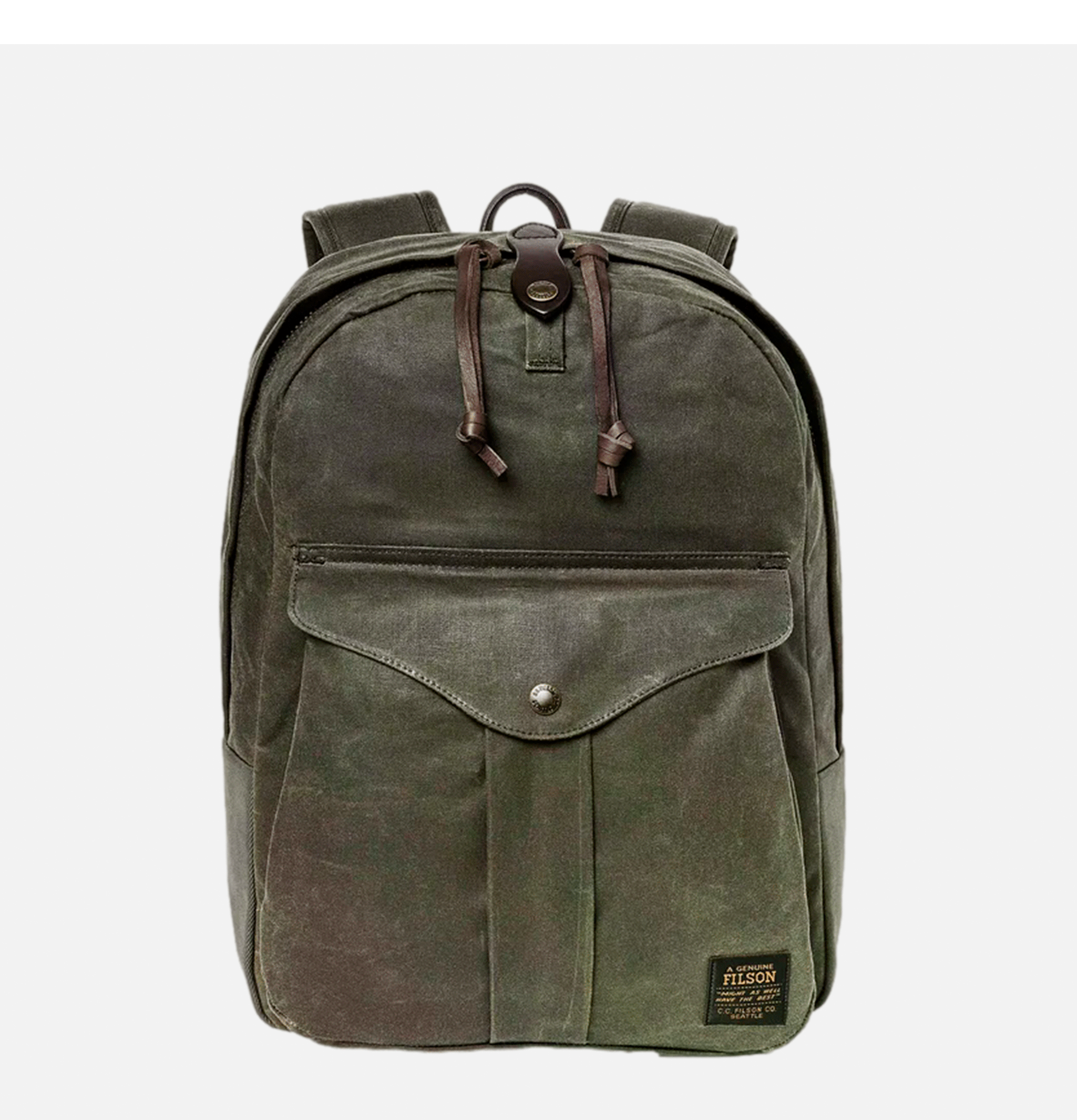 Filson Journeyman Backpack in Otter Green