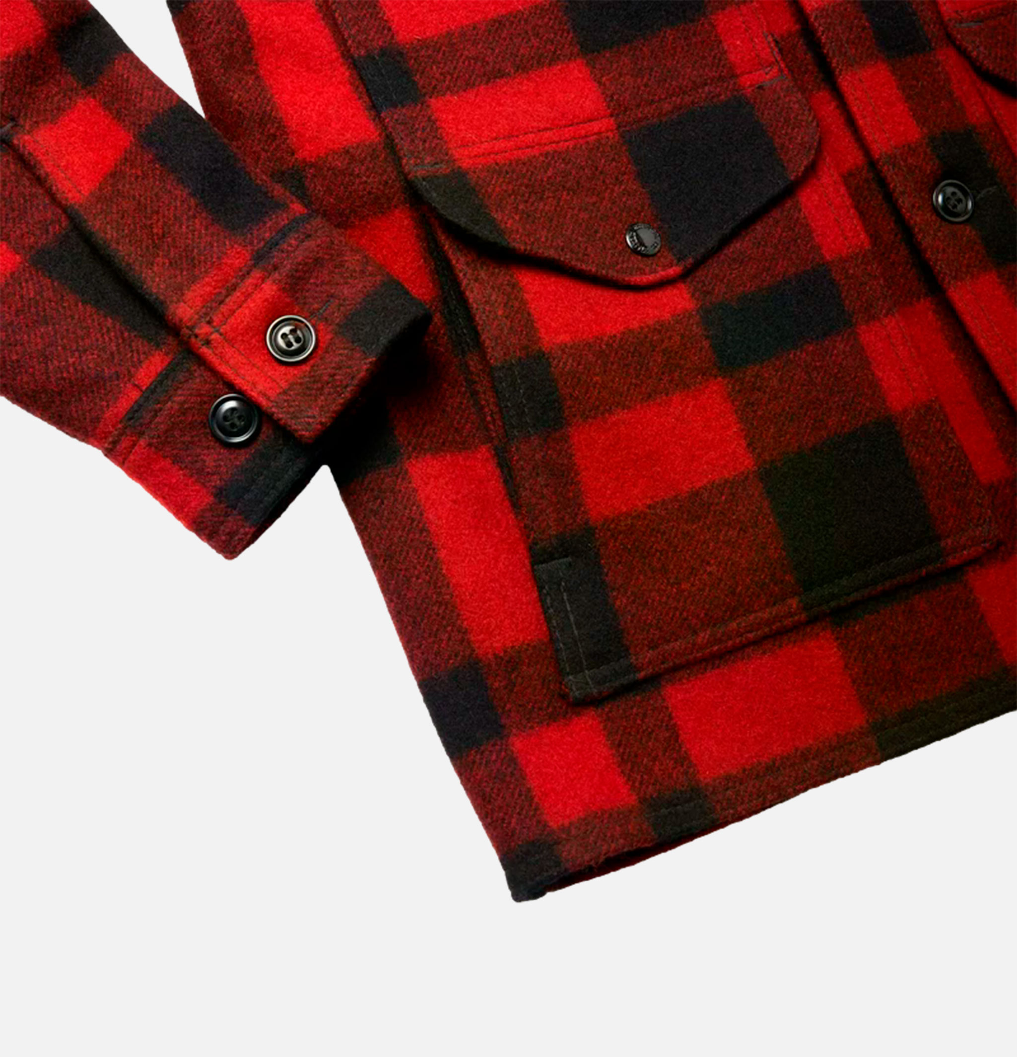 Filson Mackinaw Cruiser Red Black