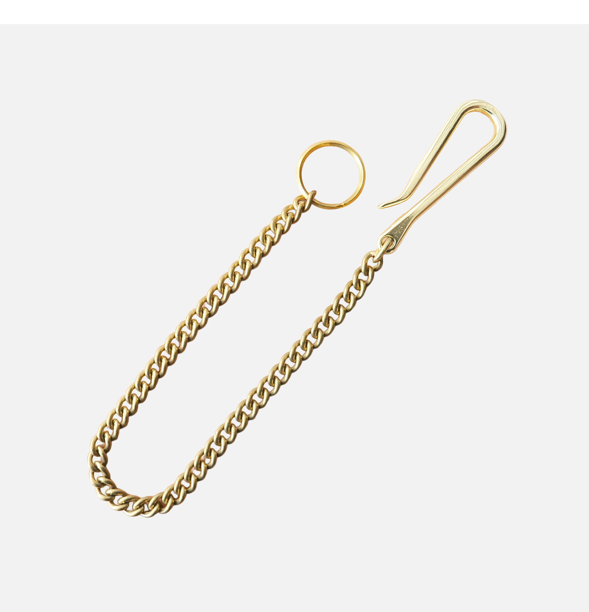 Kobashi Studio Key Chain Twist Brass