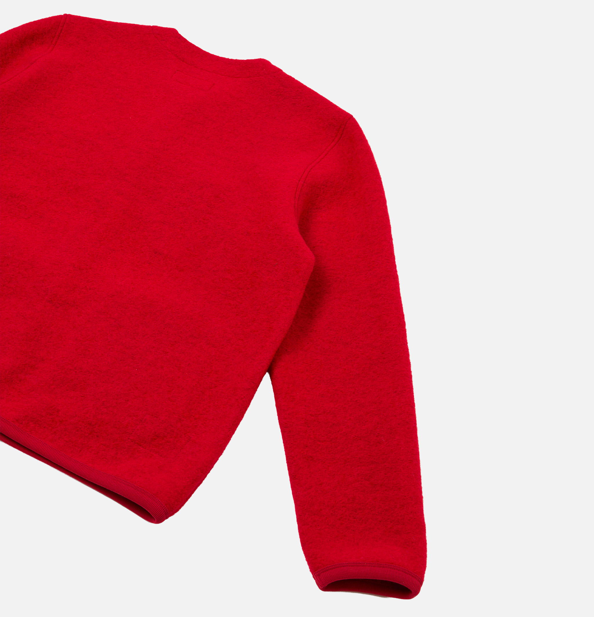 Universal Works Scarlet Wool Cardigan
