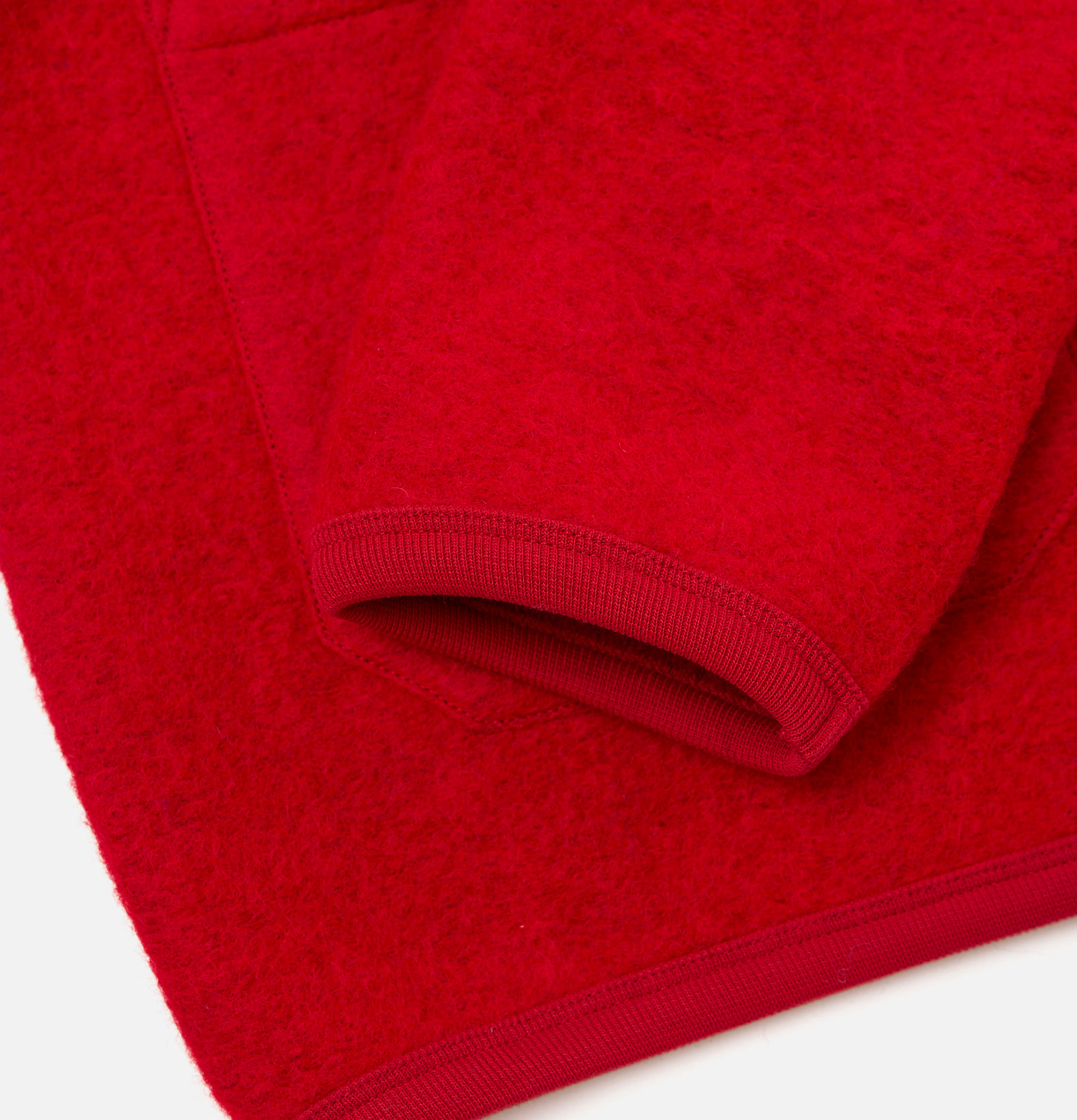 Universal Works Scarlet Wool Cardigan