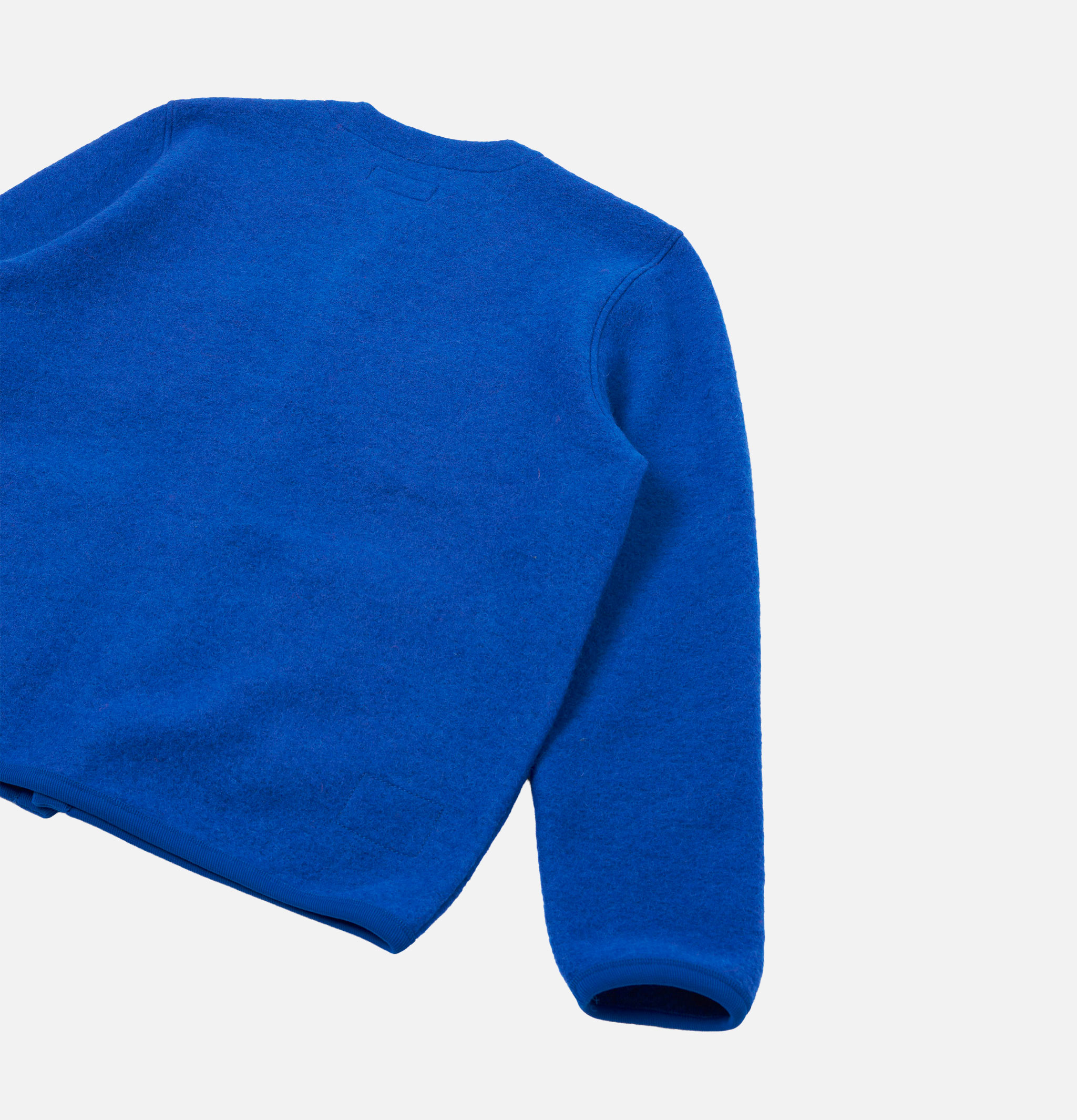 Universal Works Blue Wool Cardigan