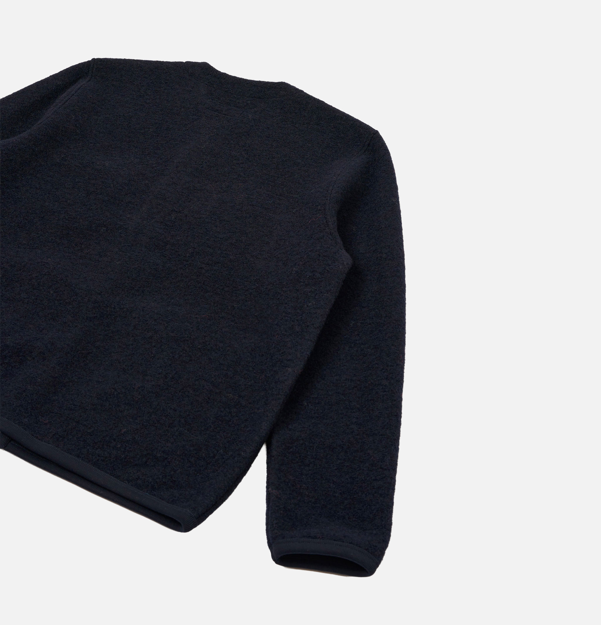 Universal Works Navy Wool Cardigan