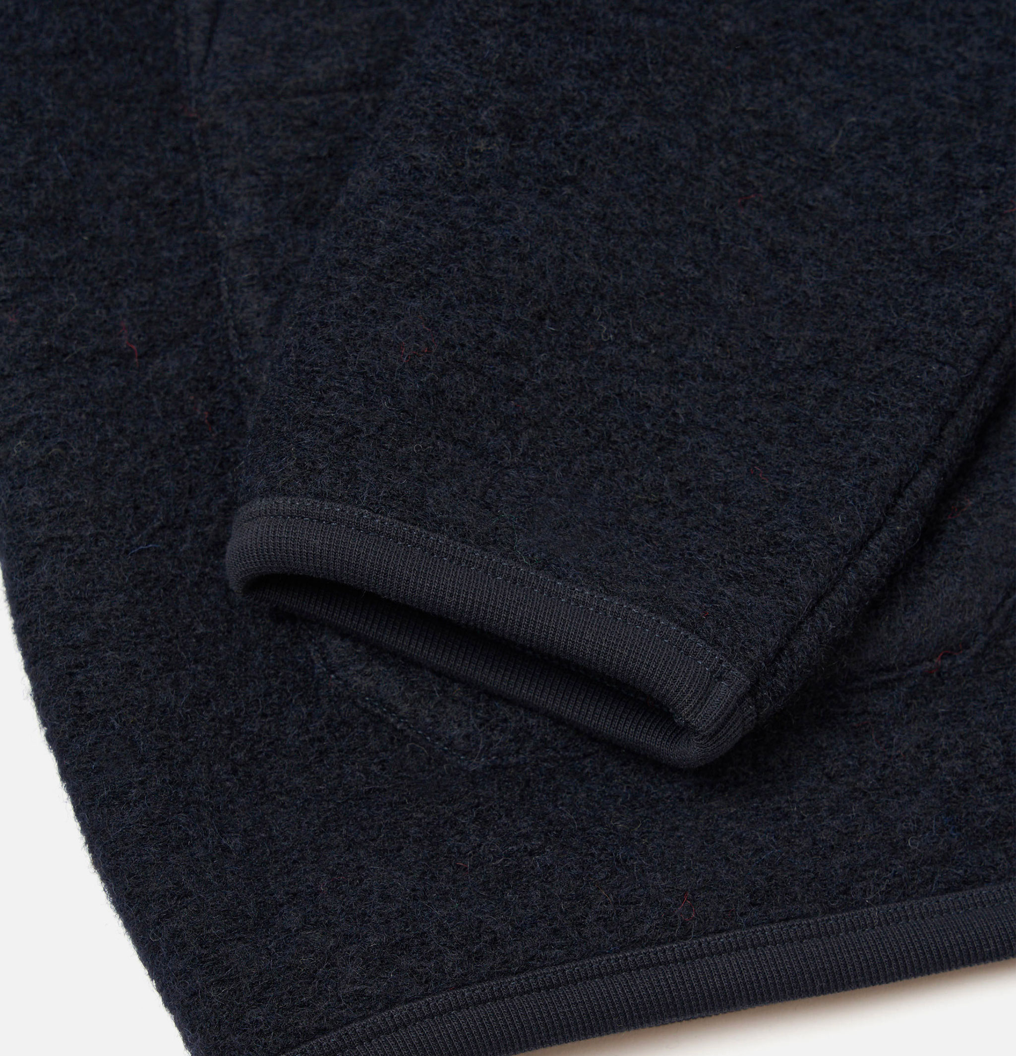 Universal Works Navy Wool Cardigan