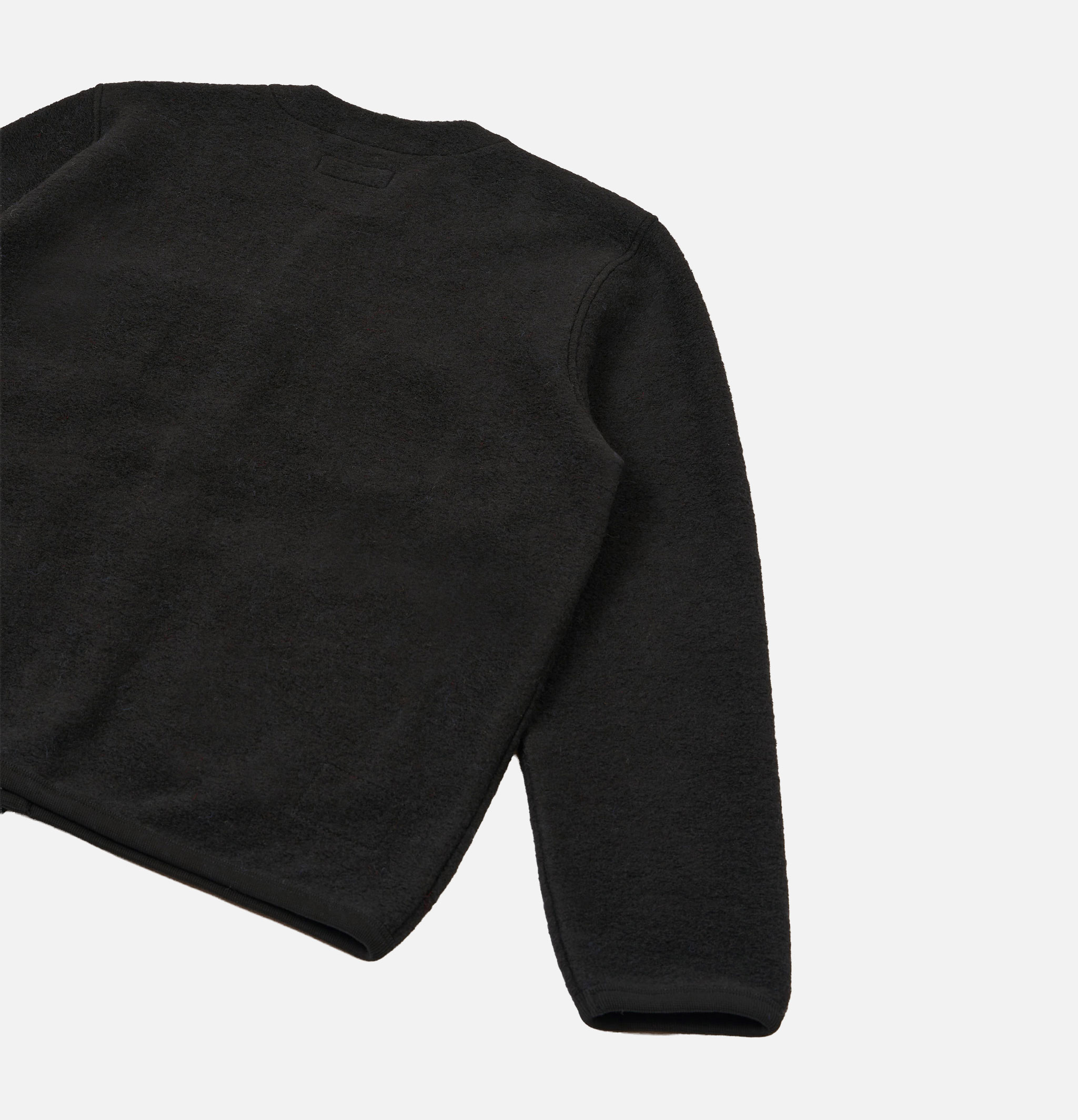 Universal Works Cardigan Laine Noir