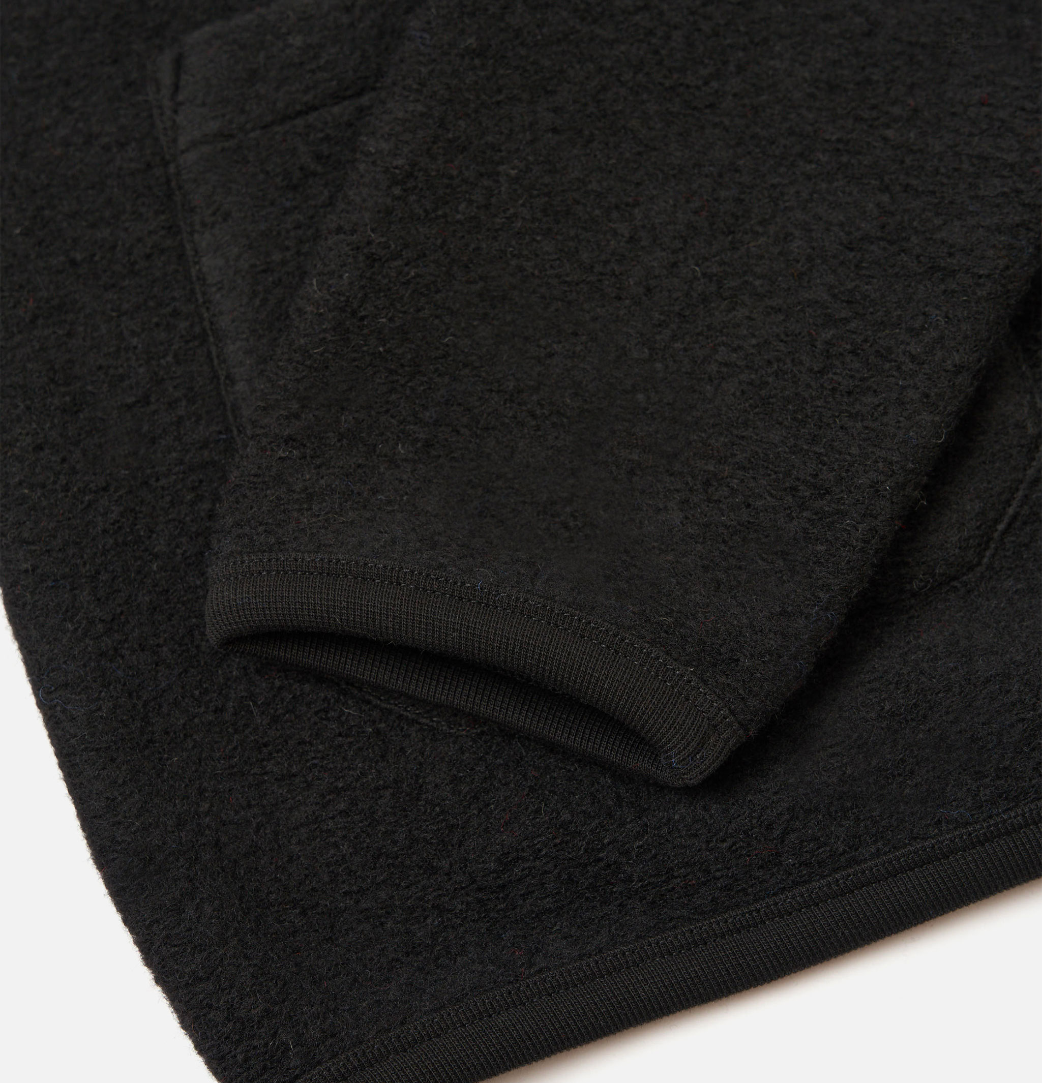 Universal Works Cardigan Laine Noir