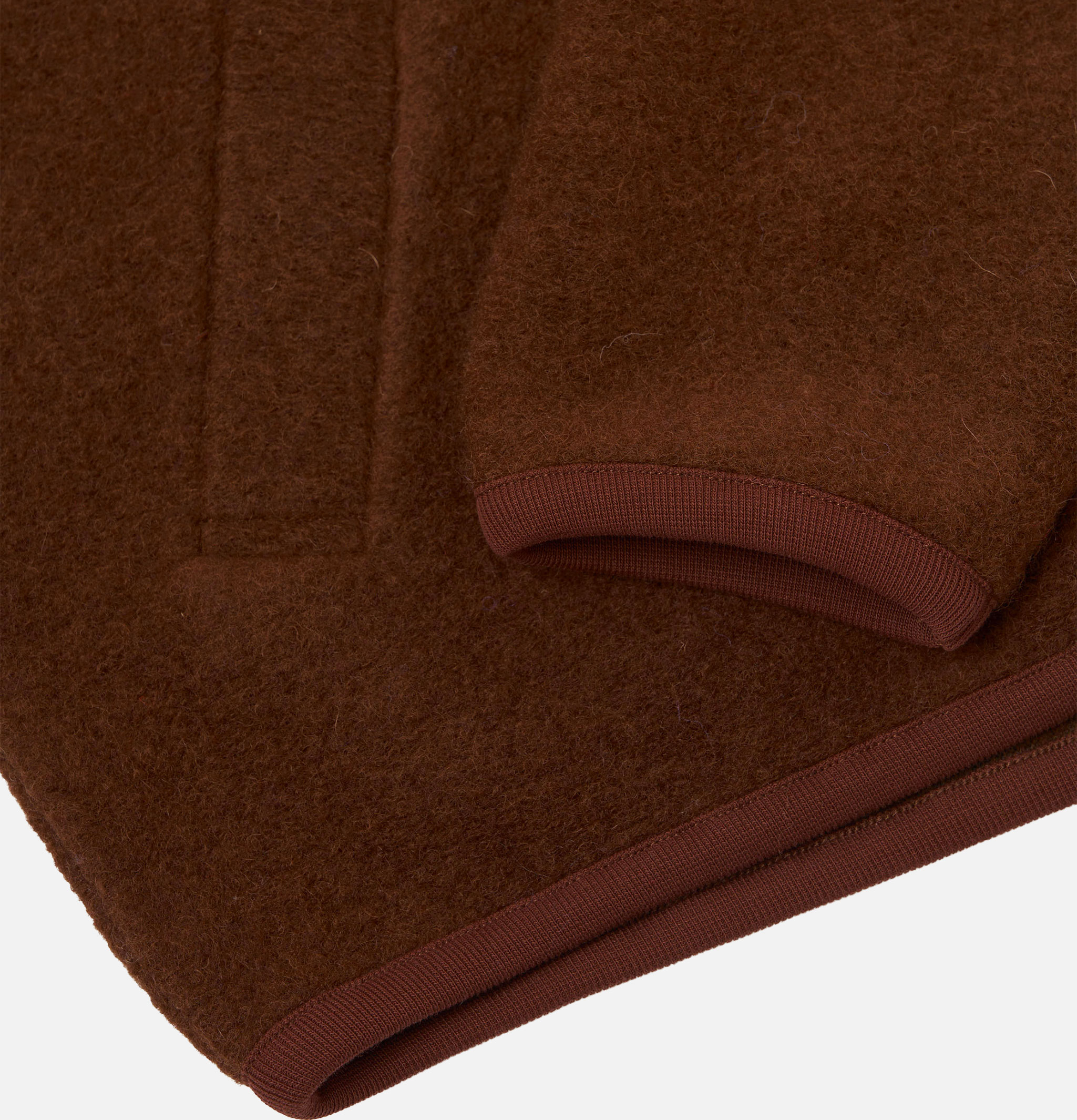 Universal Works Zip Bomber Wool Cacao