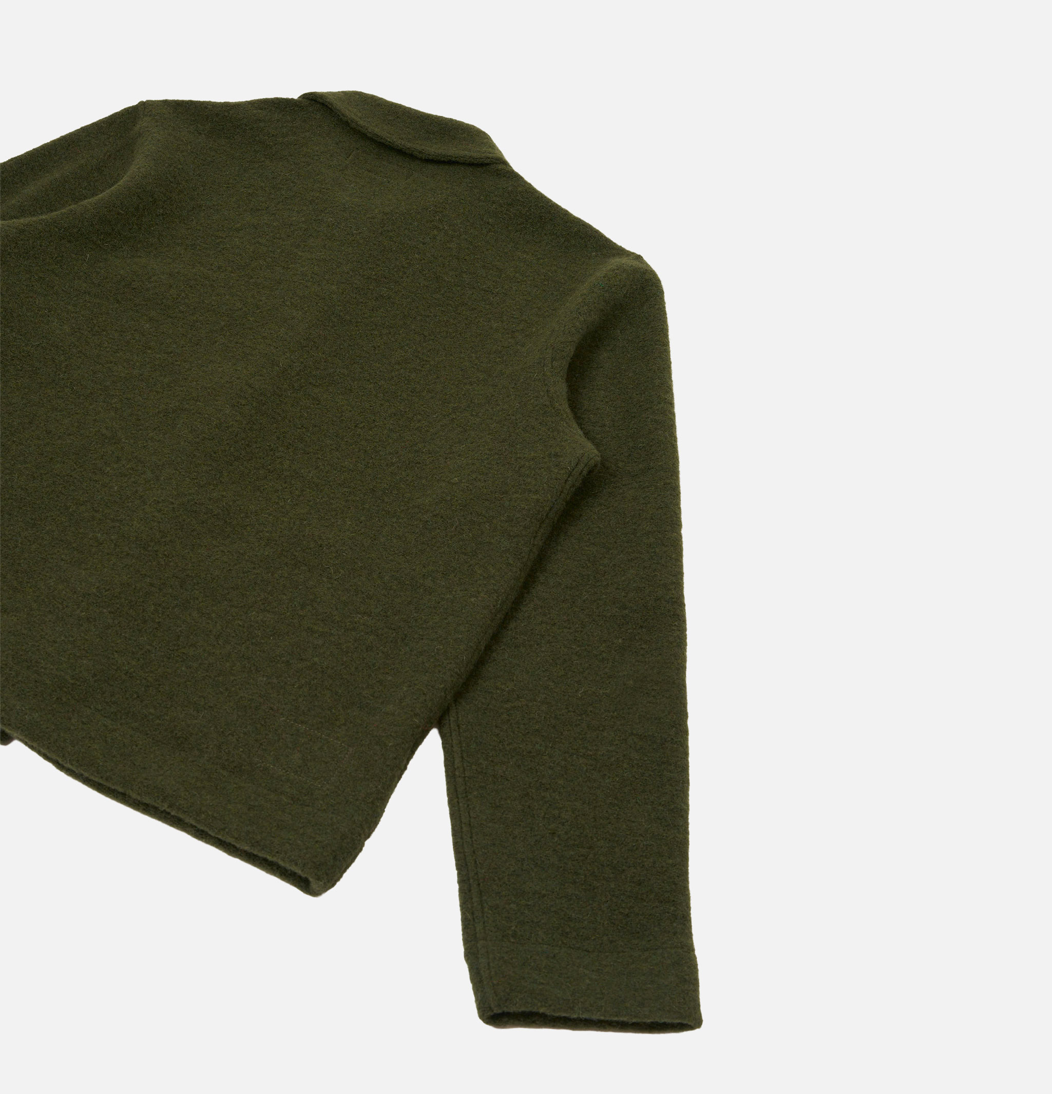 Universal Works Veste Uniform Laine Olive