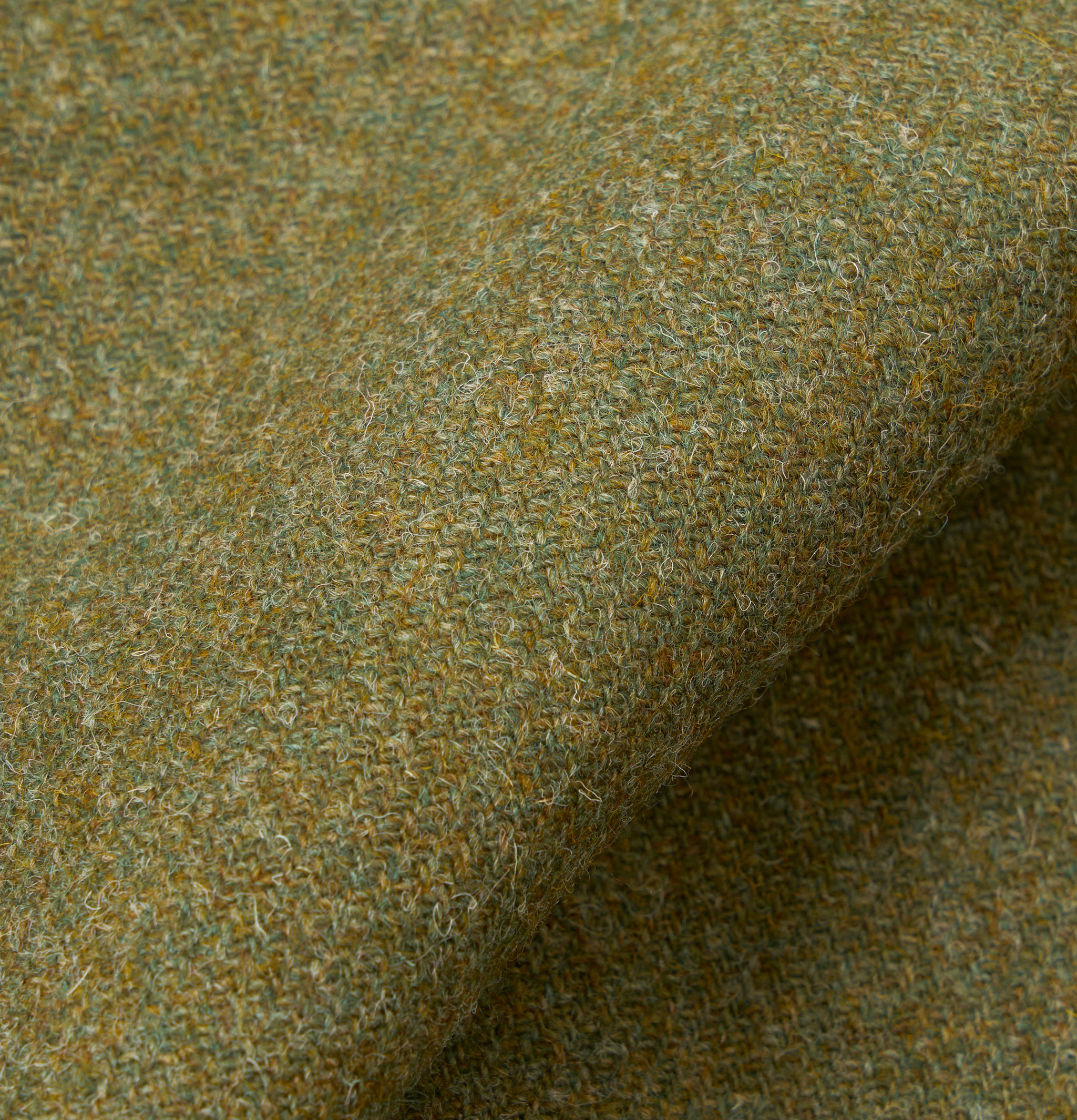 Universal Works Veste Easy Harris Tweed Olive