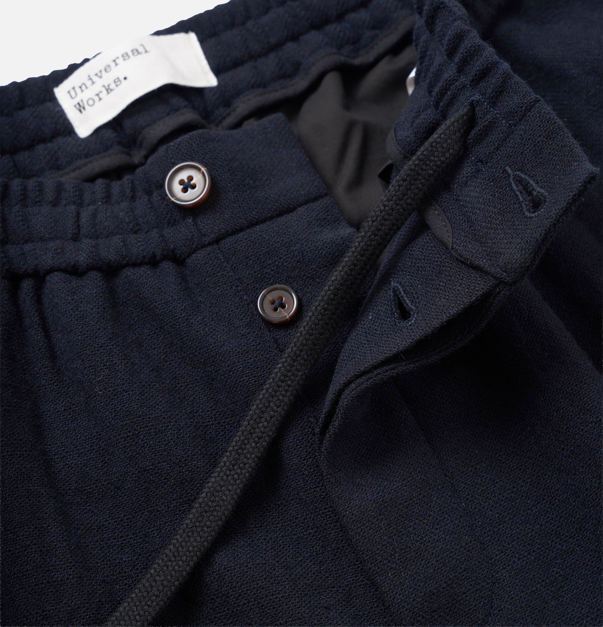 Pantalon Universal Works Lindberg Robin Wool Dark Navy