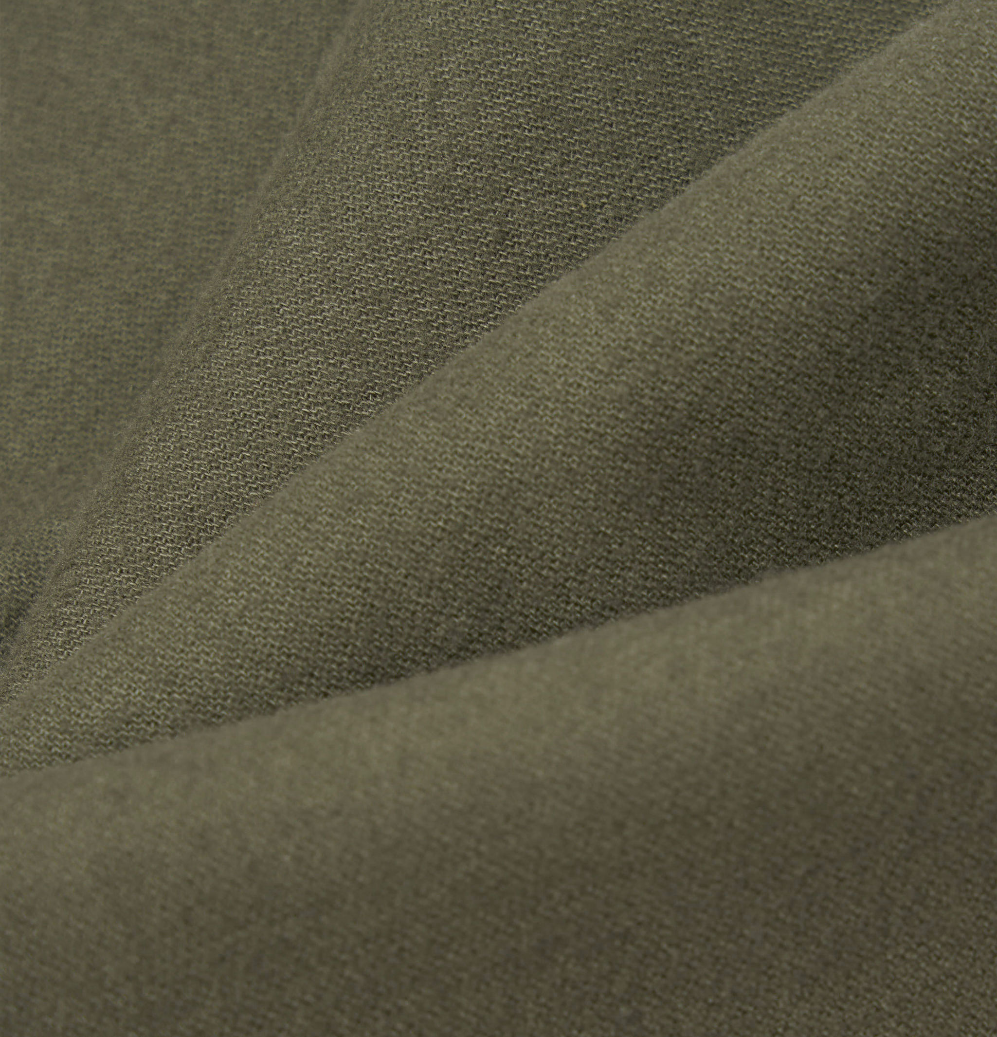 Universal Works Pleated Track Moleskin Pant Olive