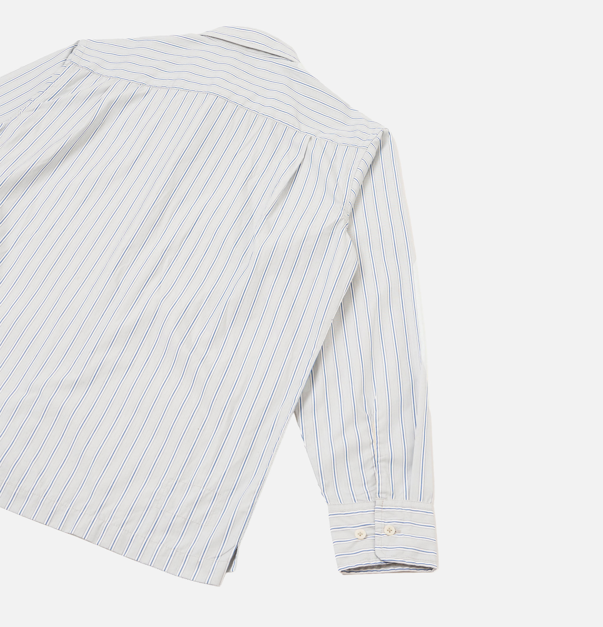 Universal Works Chemise Lucky Refab Grey Stripe